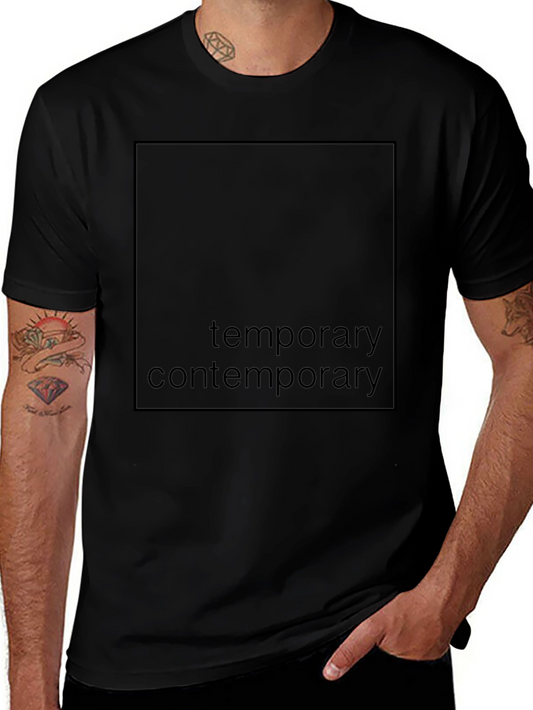 Contemporary Graphic Tee - Modern Style