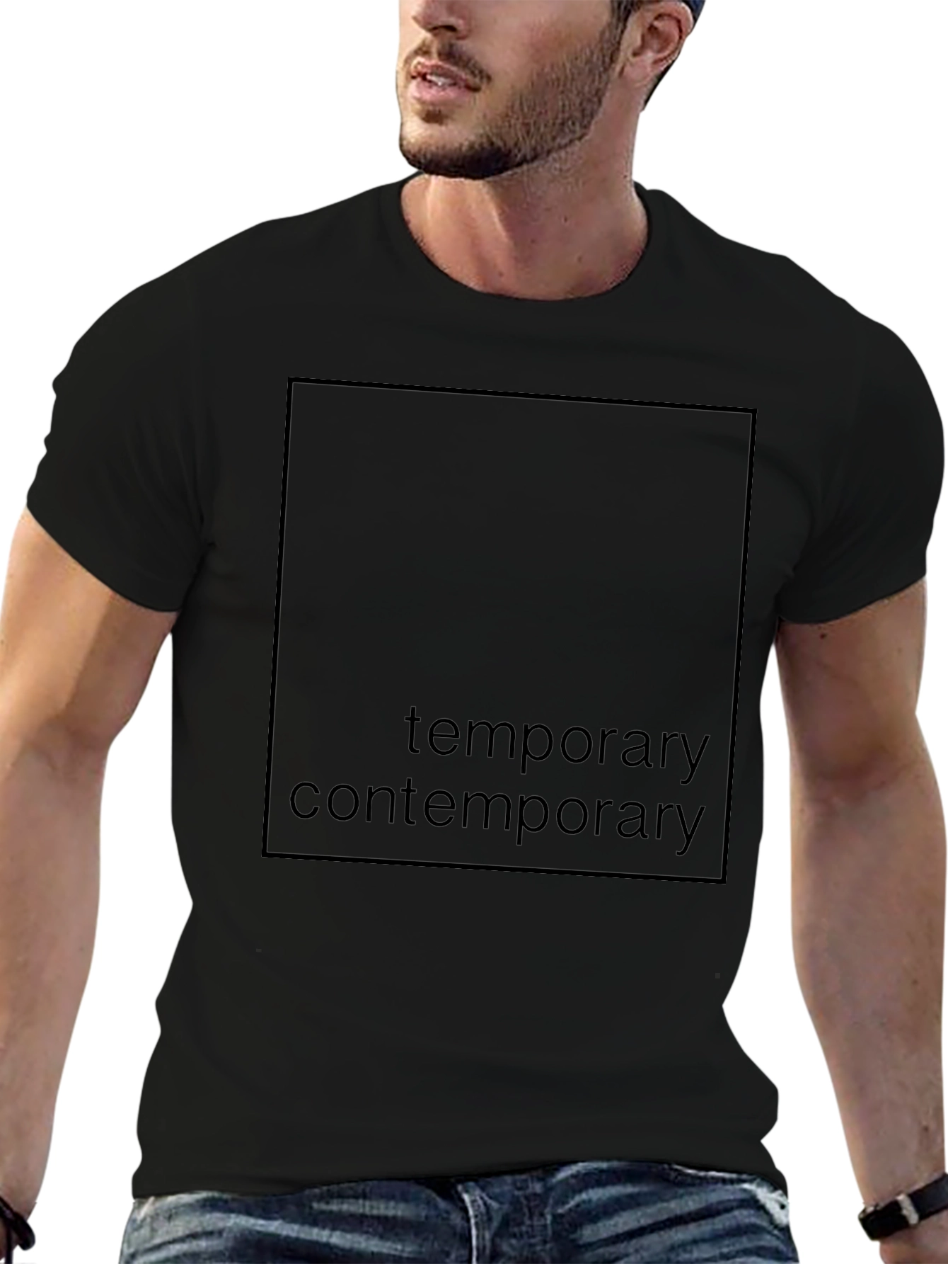 Contemporary Graphic Tee - Modern Style