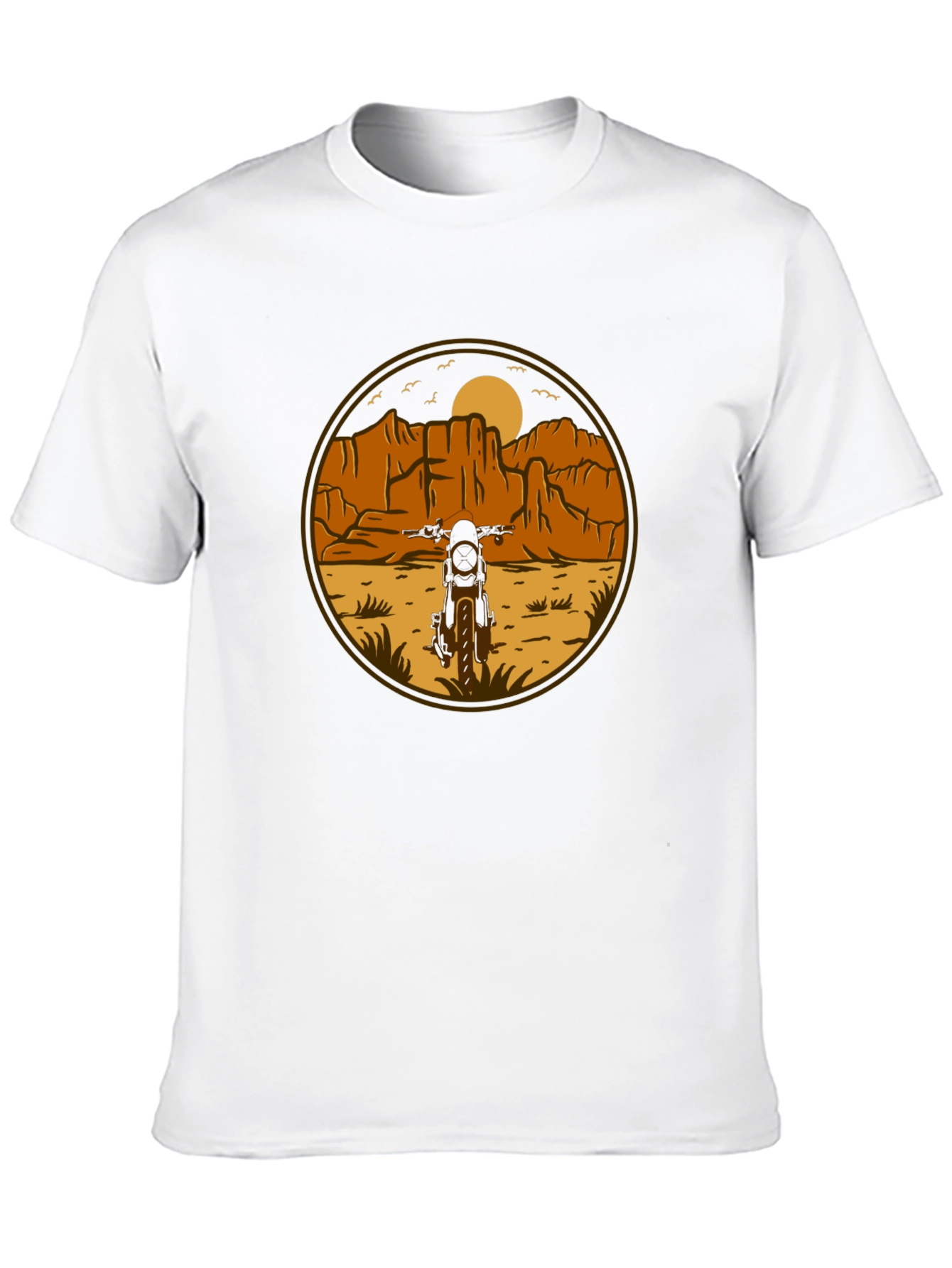 Desert Motorcycle Adventure T-Shirt