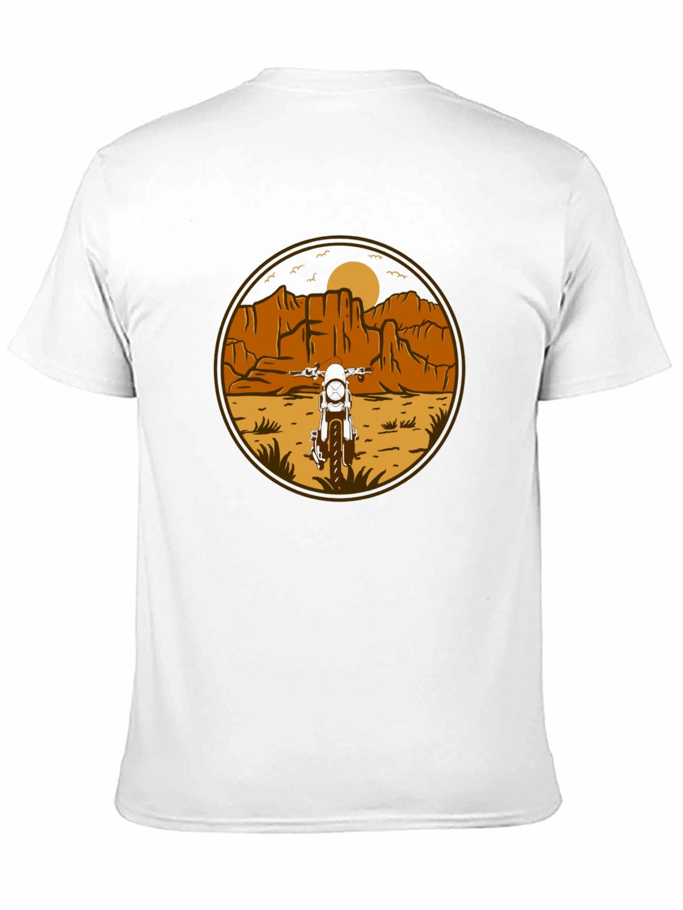 Desert Motorcycle Adventure T-Shirt