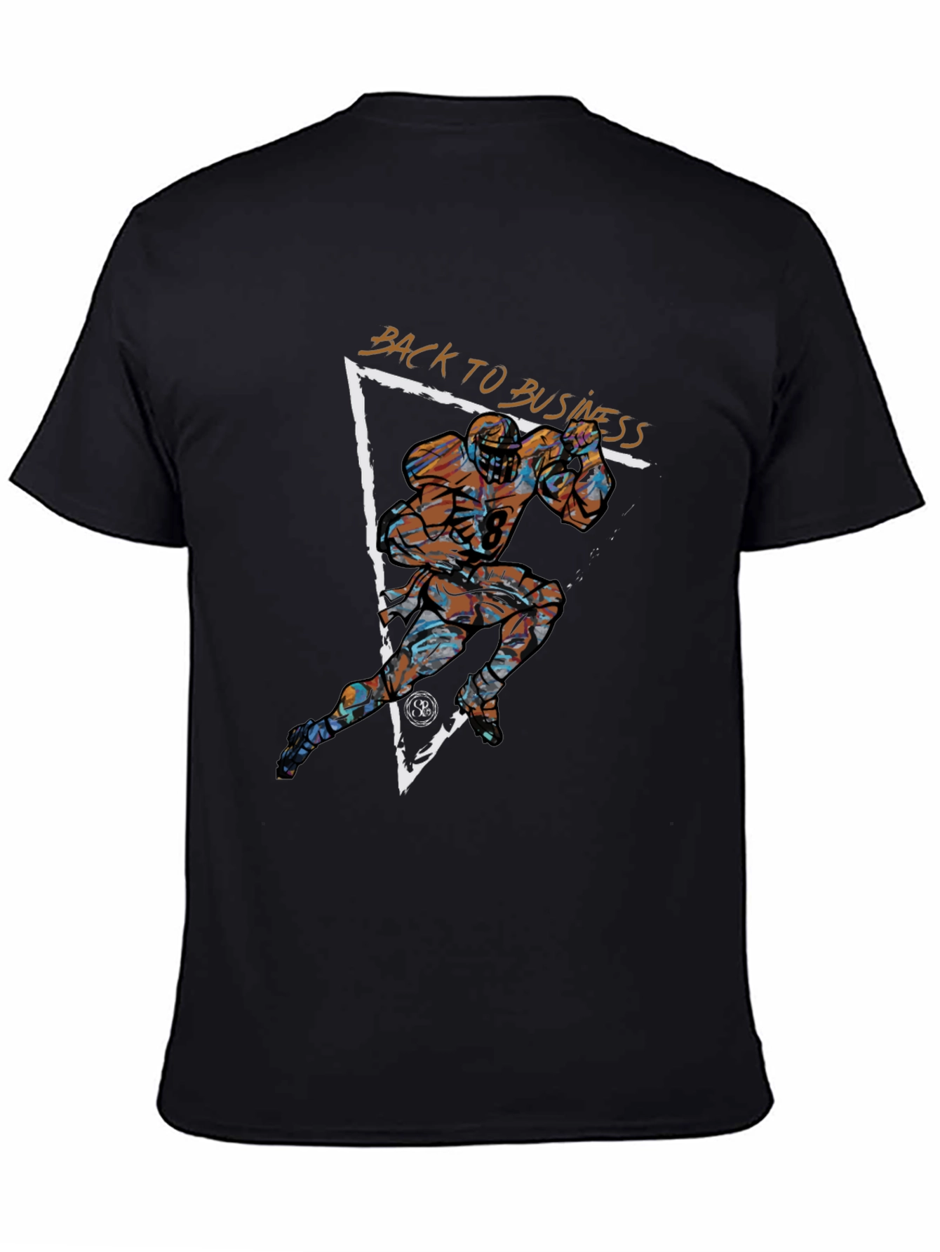 Back to Business Football Graphic Tee