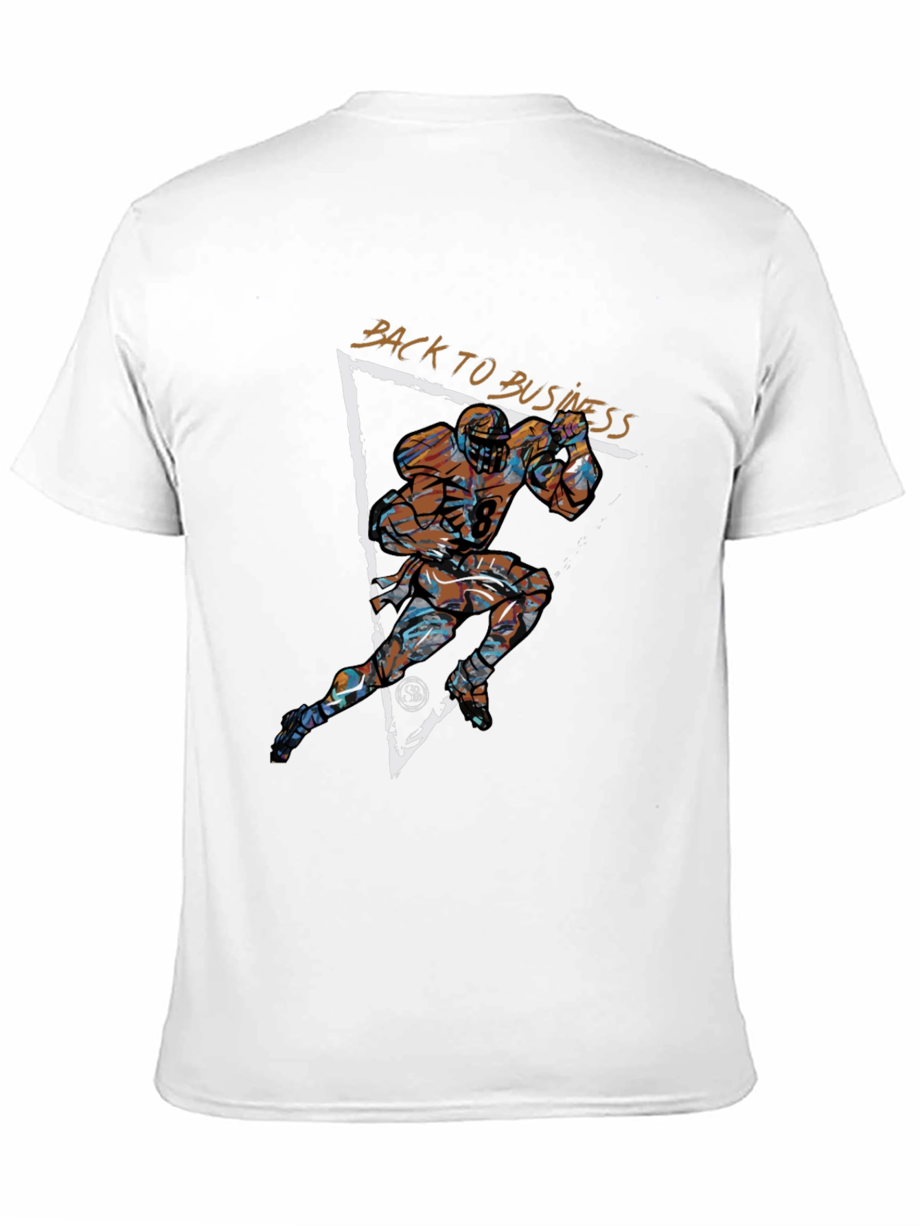 Back to Business Football Graphic Tee