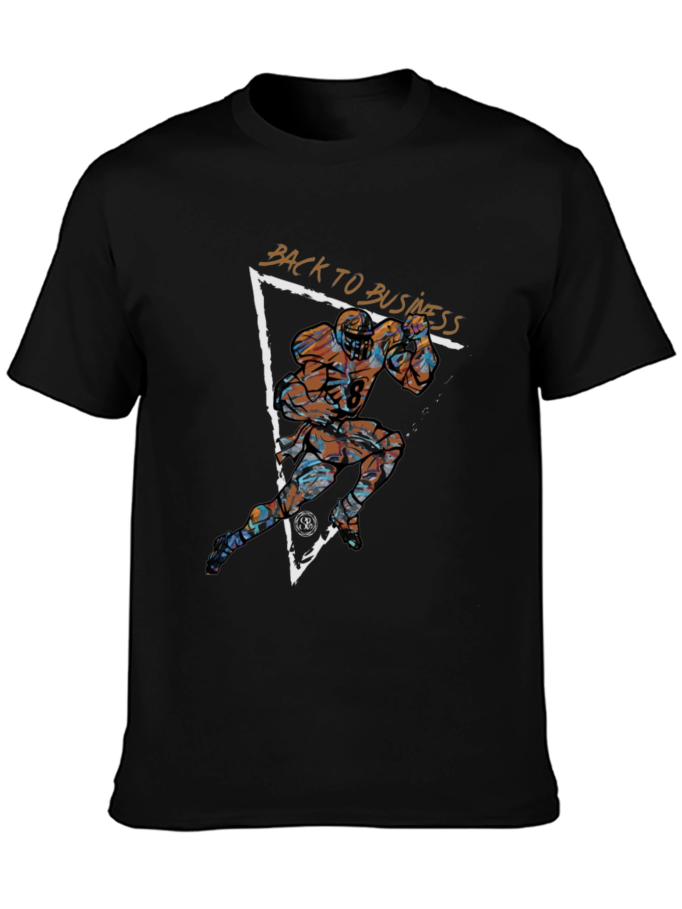 Back to Business Football Graphic Tee