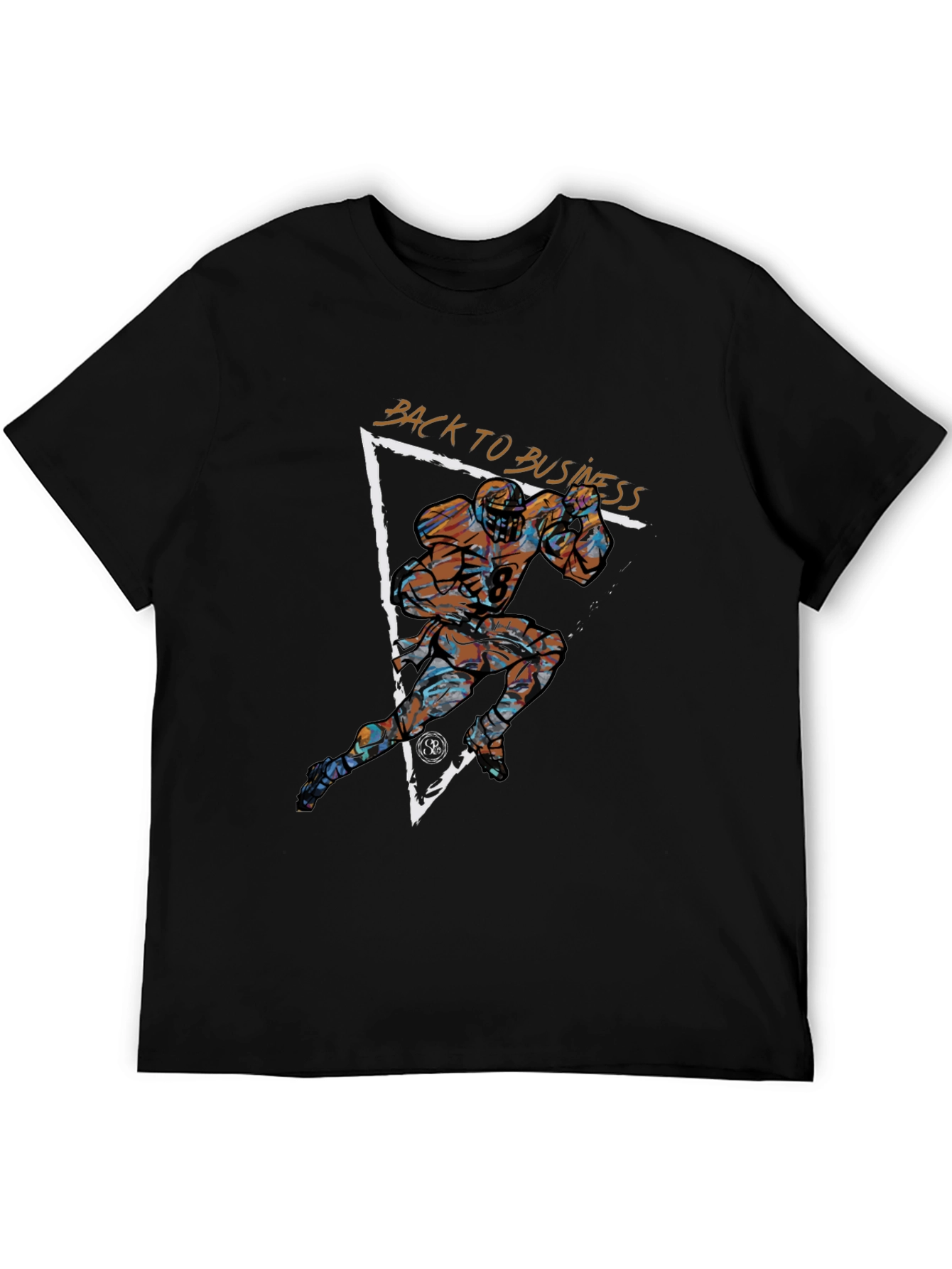 Back to Business Football Graphic Tee