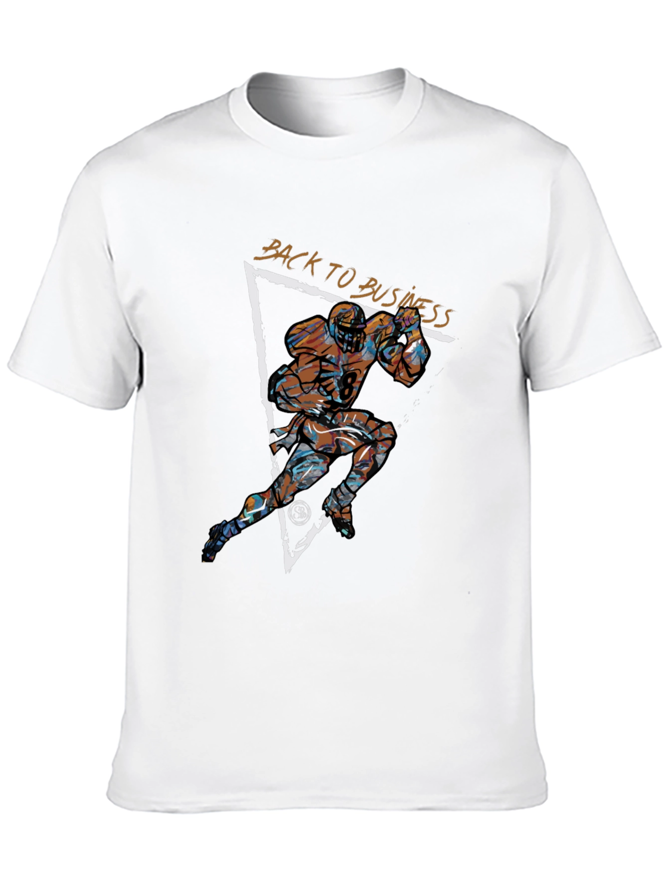 Back to Business Football Graphic Tee