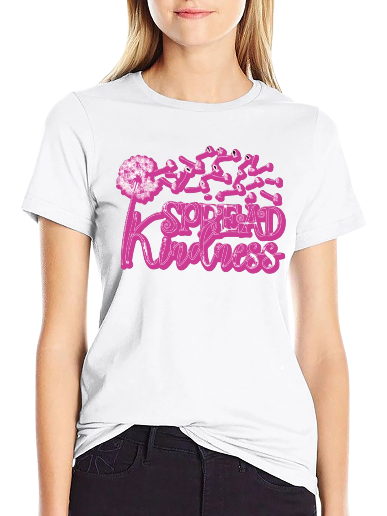 Spread Kindness Black T-Shirt