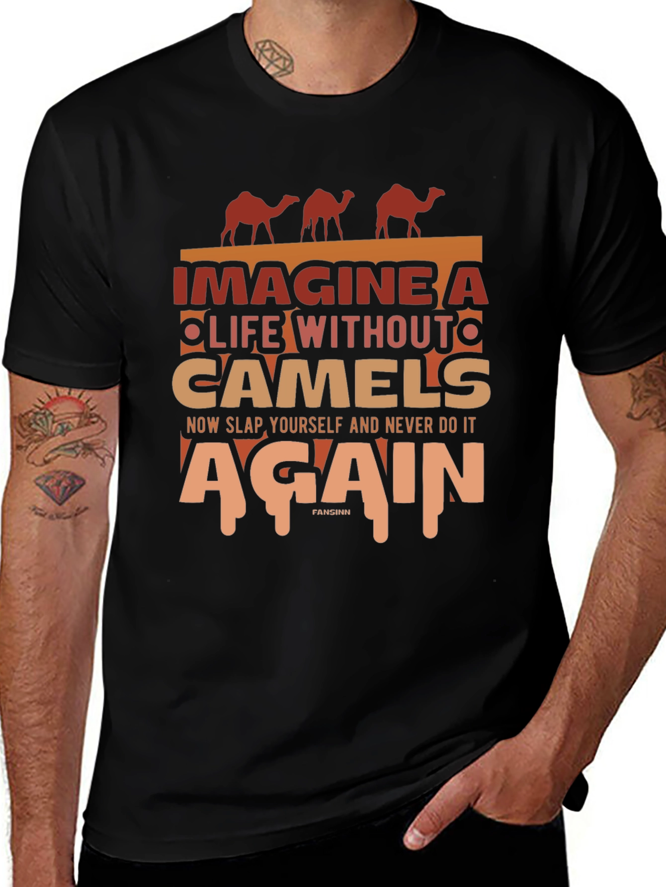 Imagine Life Without Camels Graphic Tee