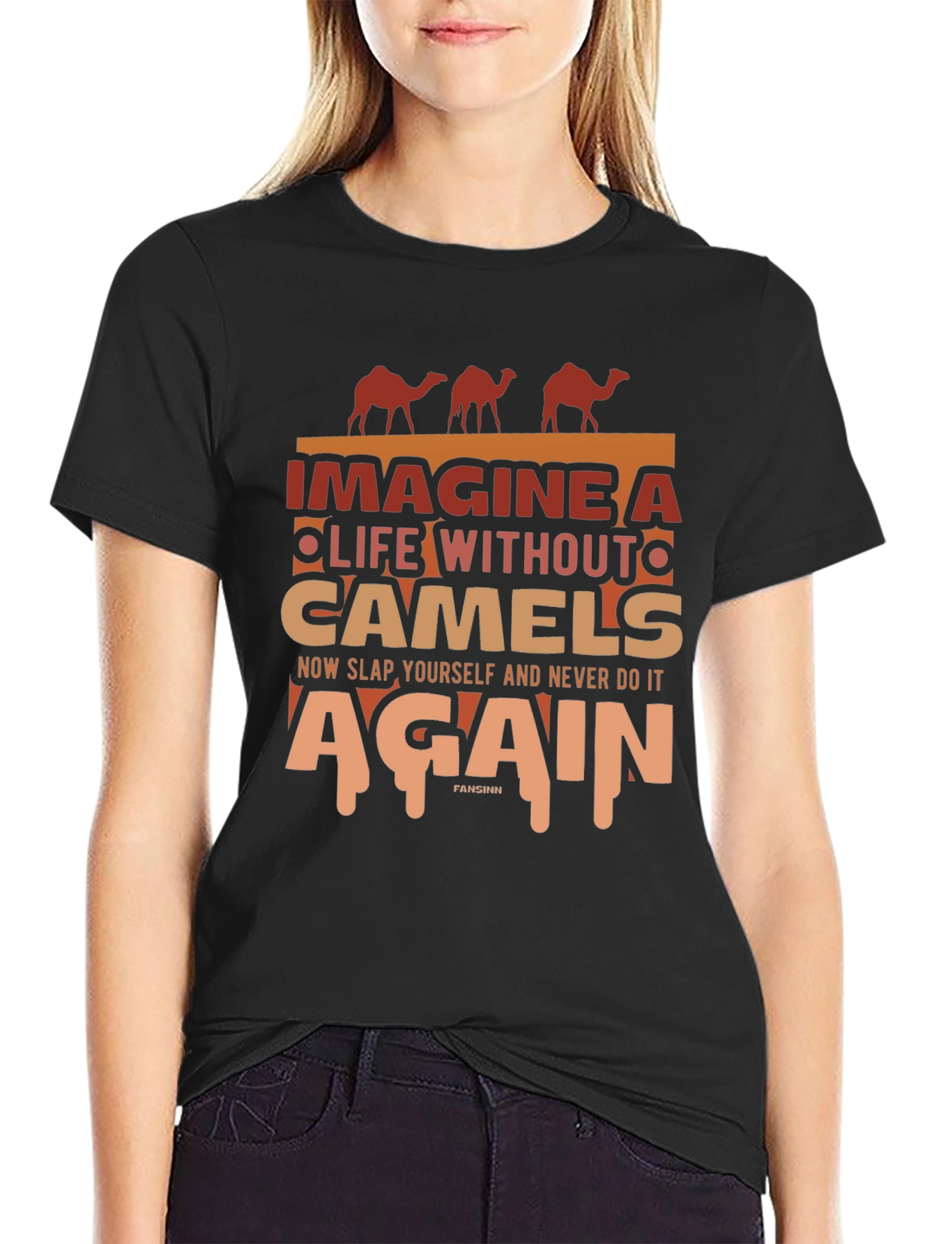 Imagine Life Without Camels Graphic Tee