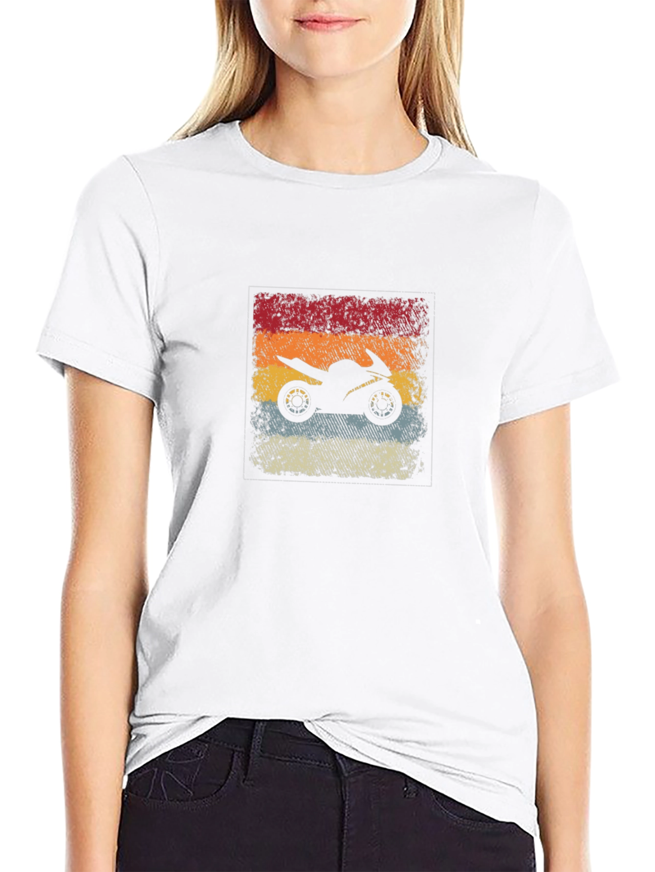 Retro Motorcycle Graphic Tee