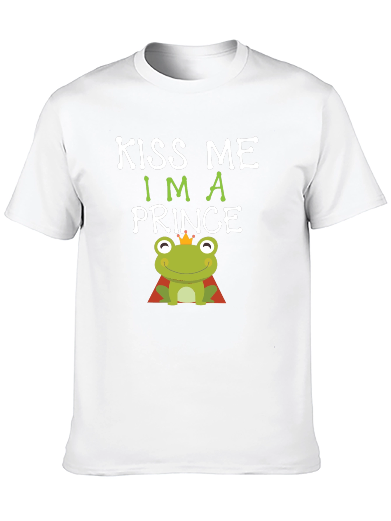 Kiss Me Im A Prince Frog T-Shirt