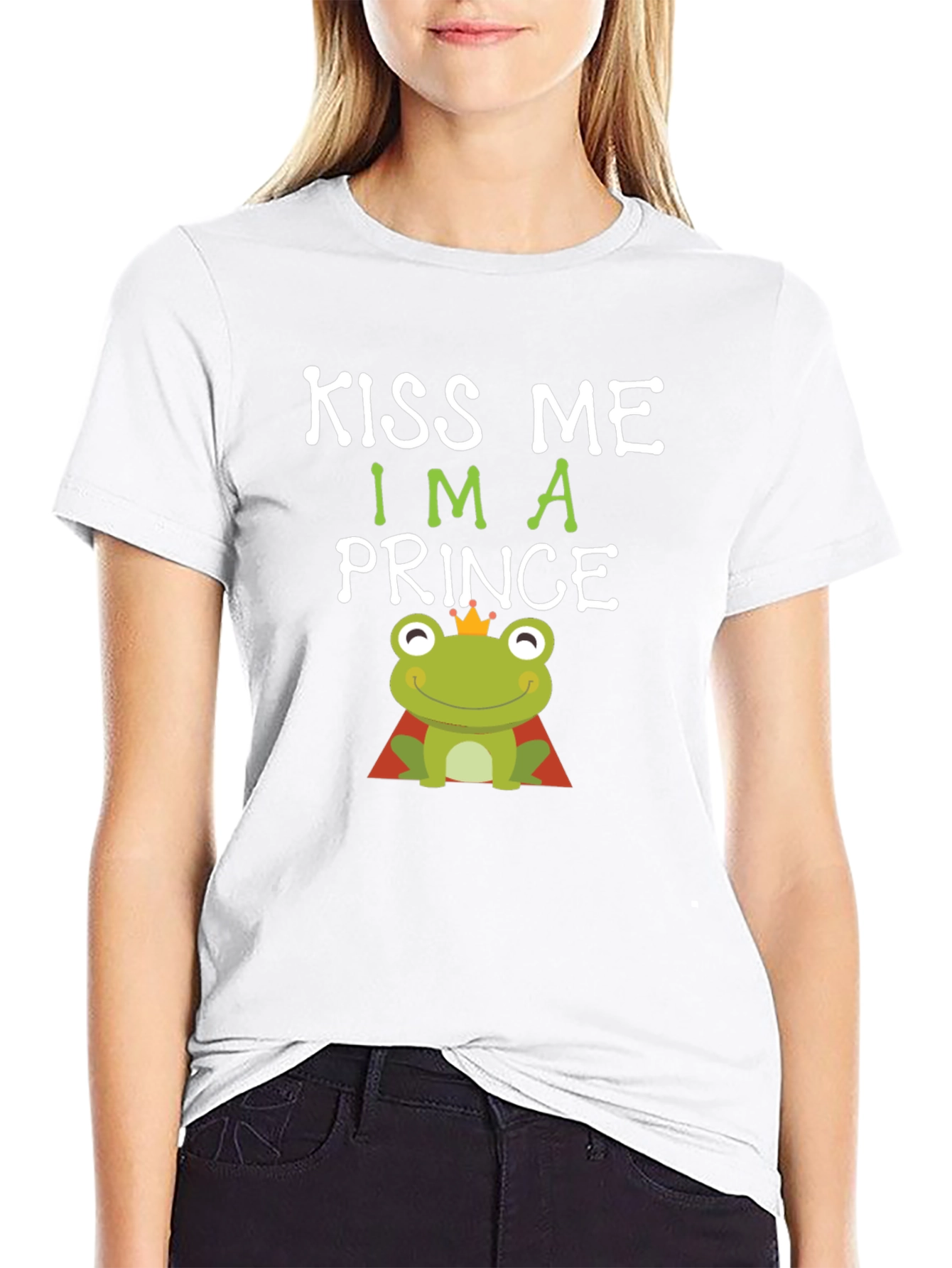 Kiss Me Im A Prince Frog T-Shirt