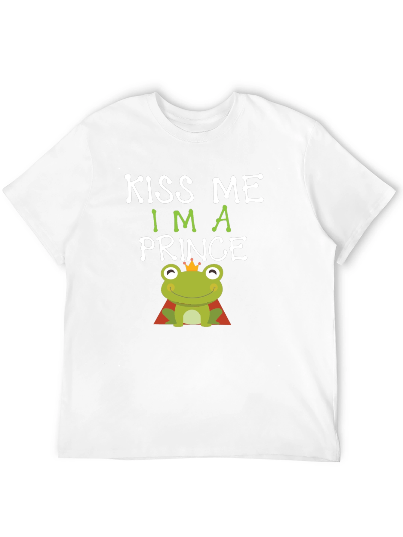 Kiss Me Im A Prince Frog T-Shirt