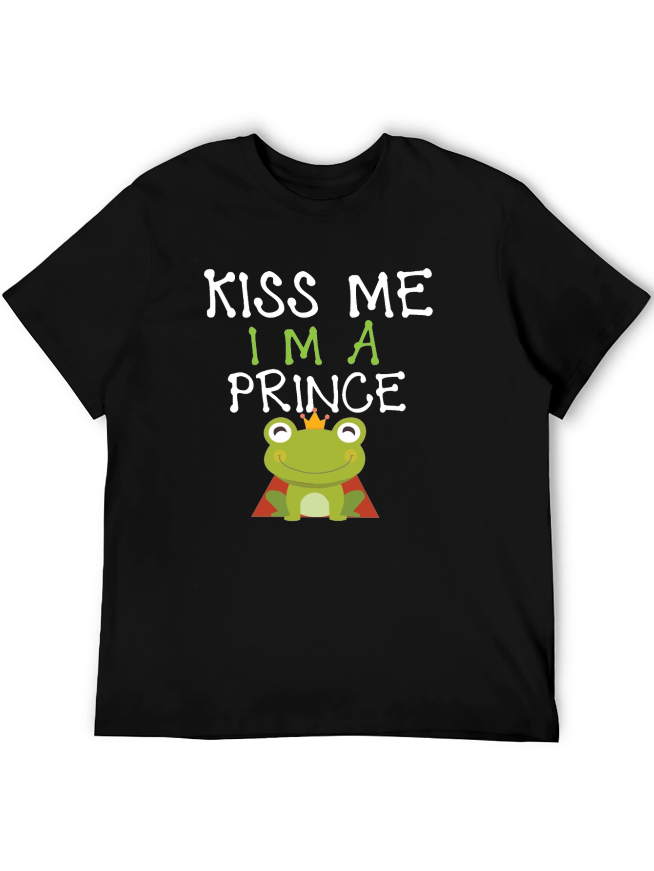 Kiss Me Im A Prince Frog T-Shirt