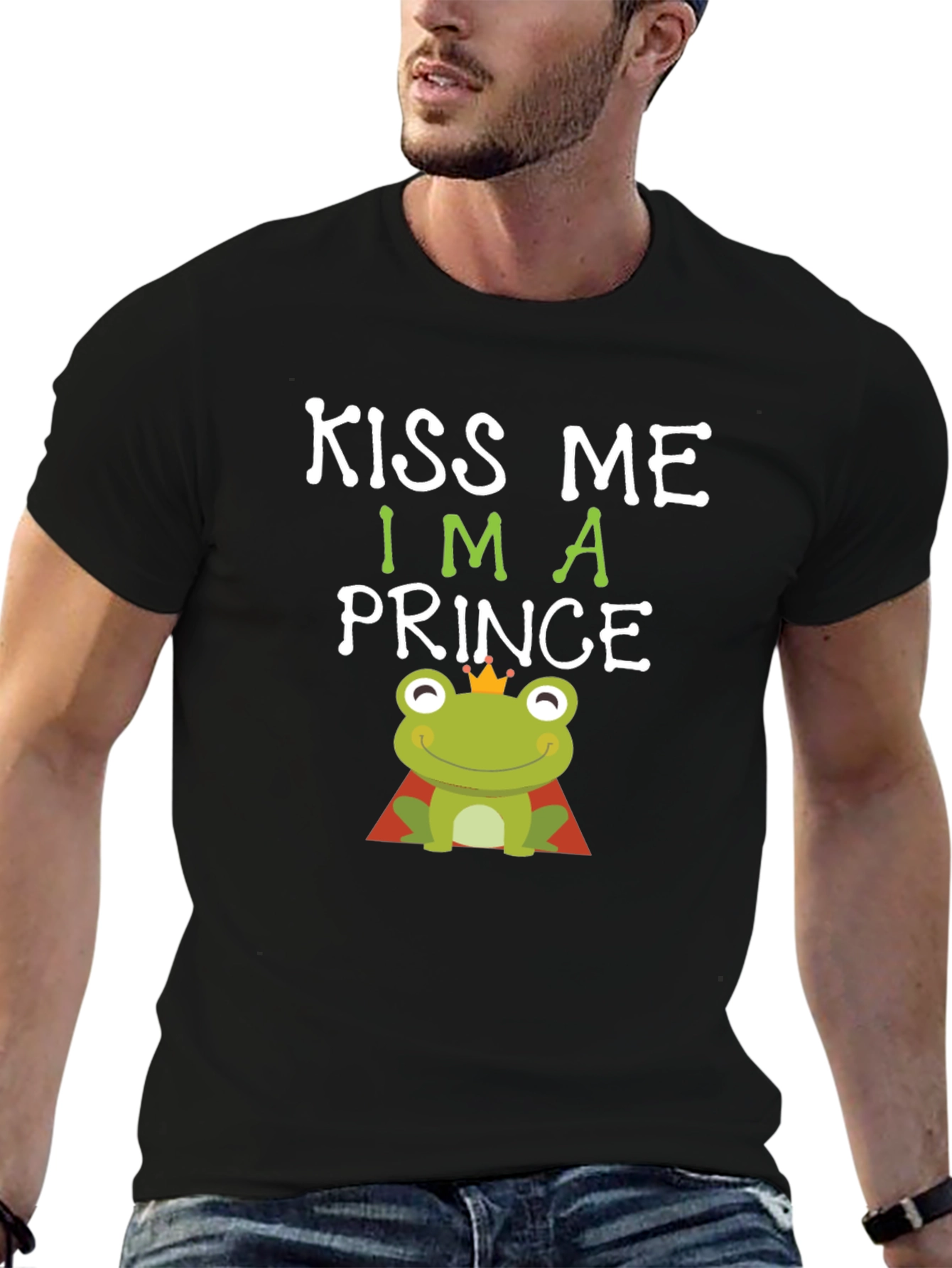 Kiss Me Im A Prince Frog T-Shirt