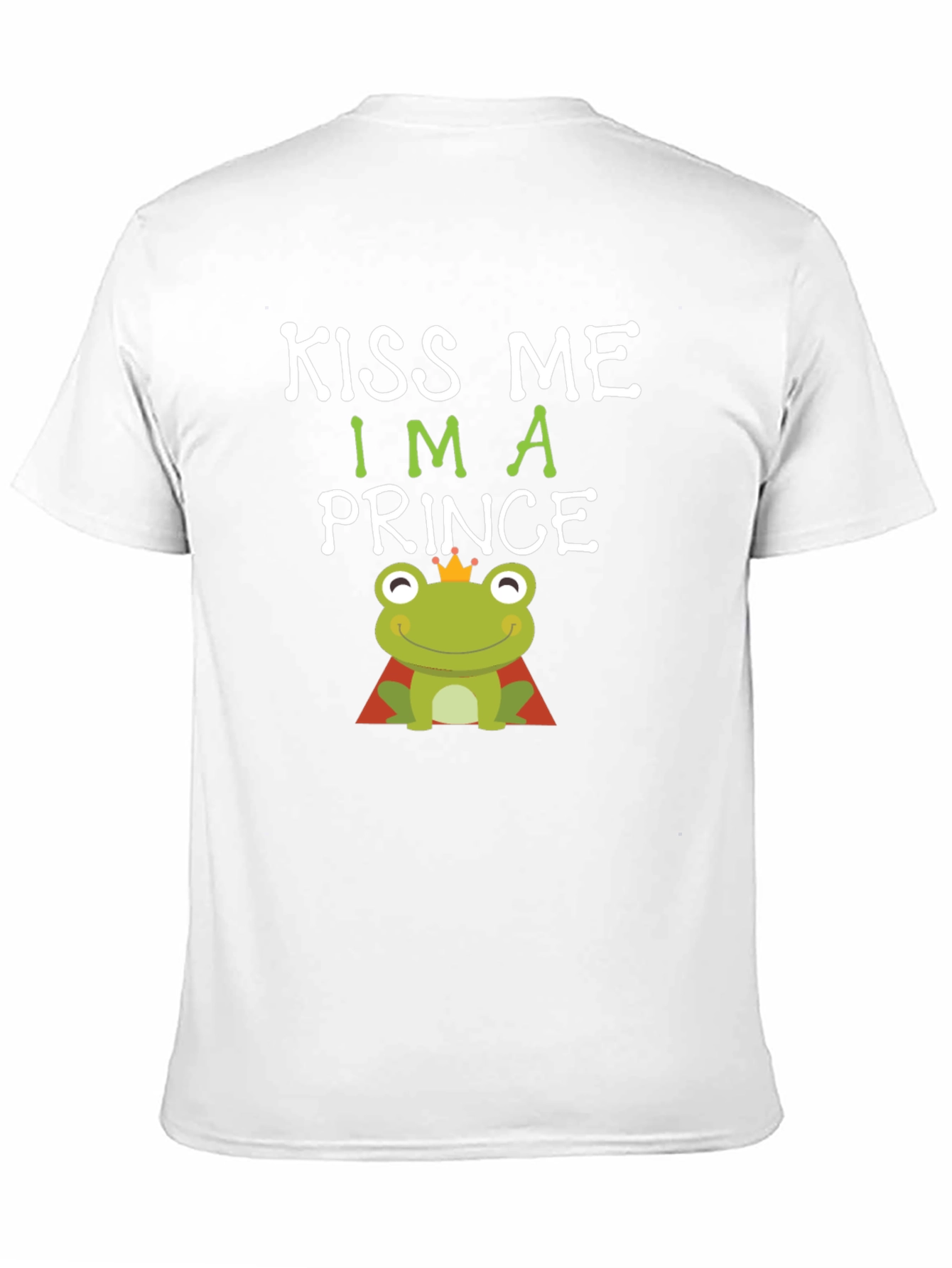 Kiss Me Im A Prince Frog T-Shirt