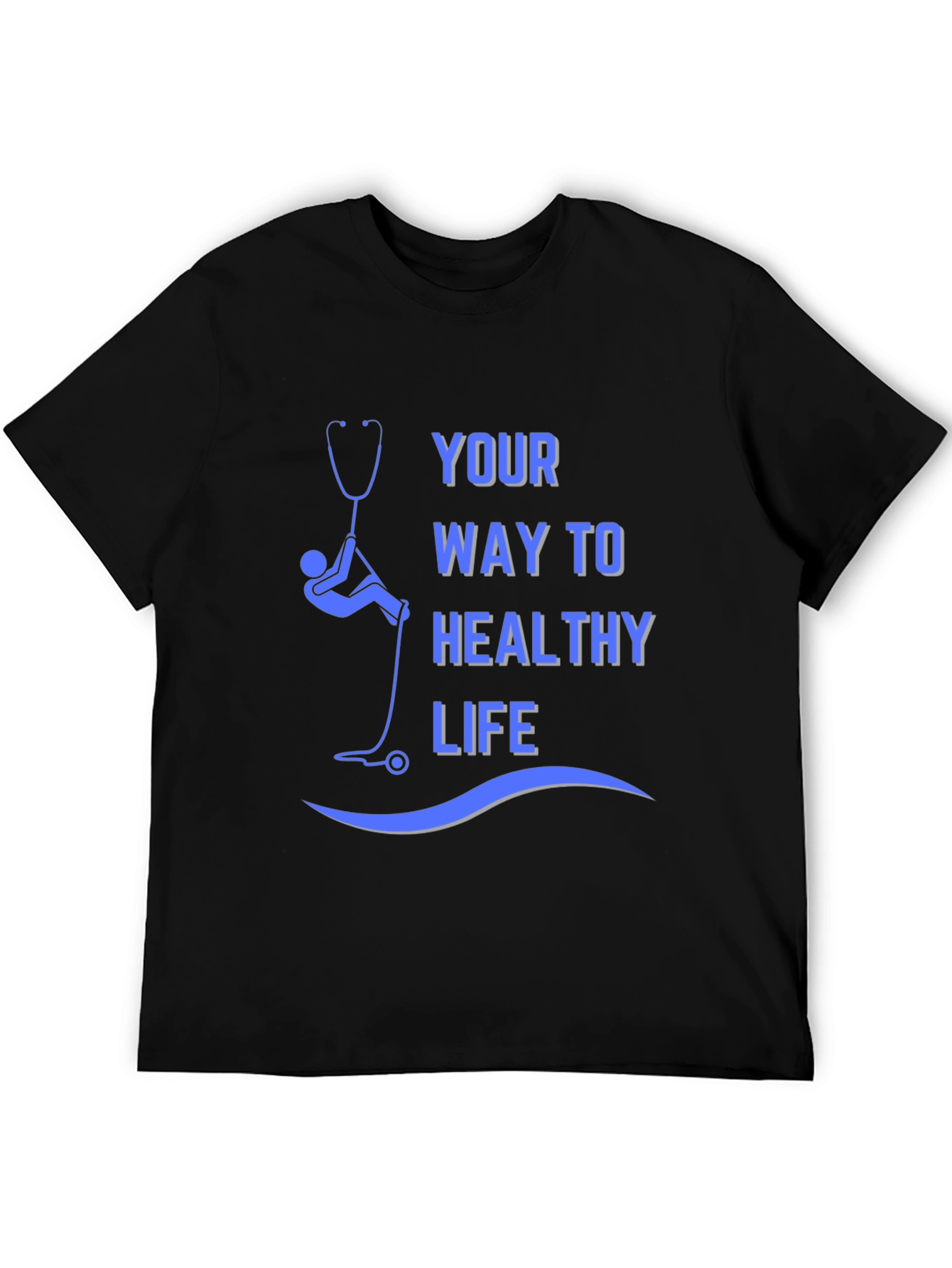 Healthy Life Graphic T-Shirt