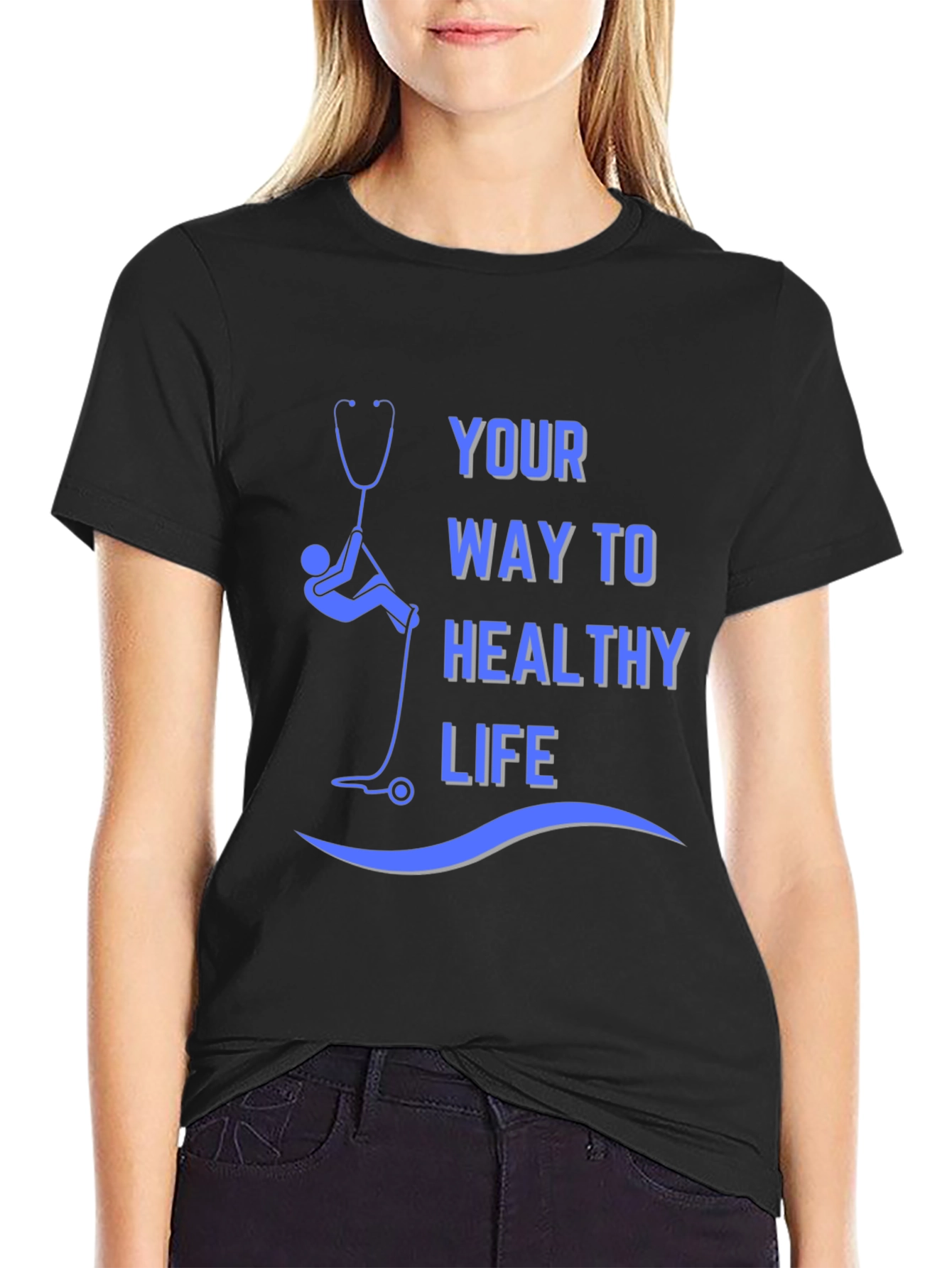 Healthy Life Graphic T-Shirt