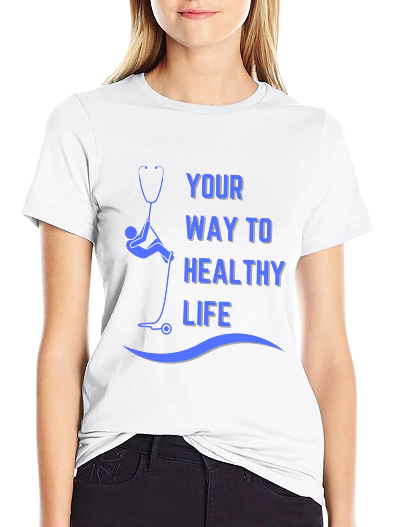 Healthy Life Graphic T-Shirt