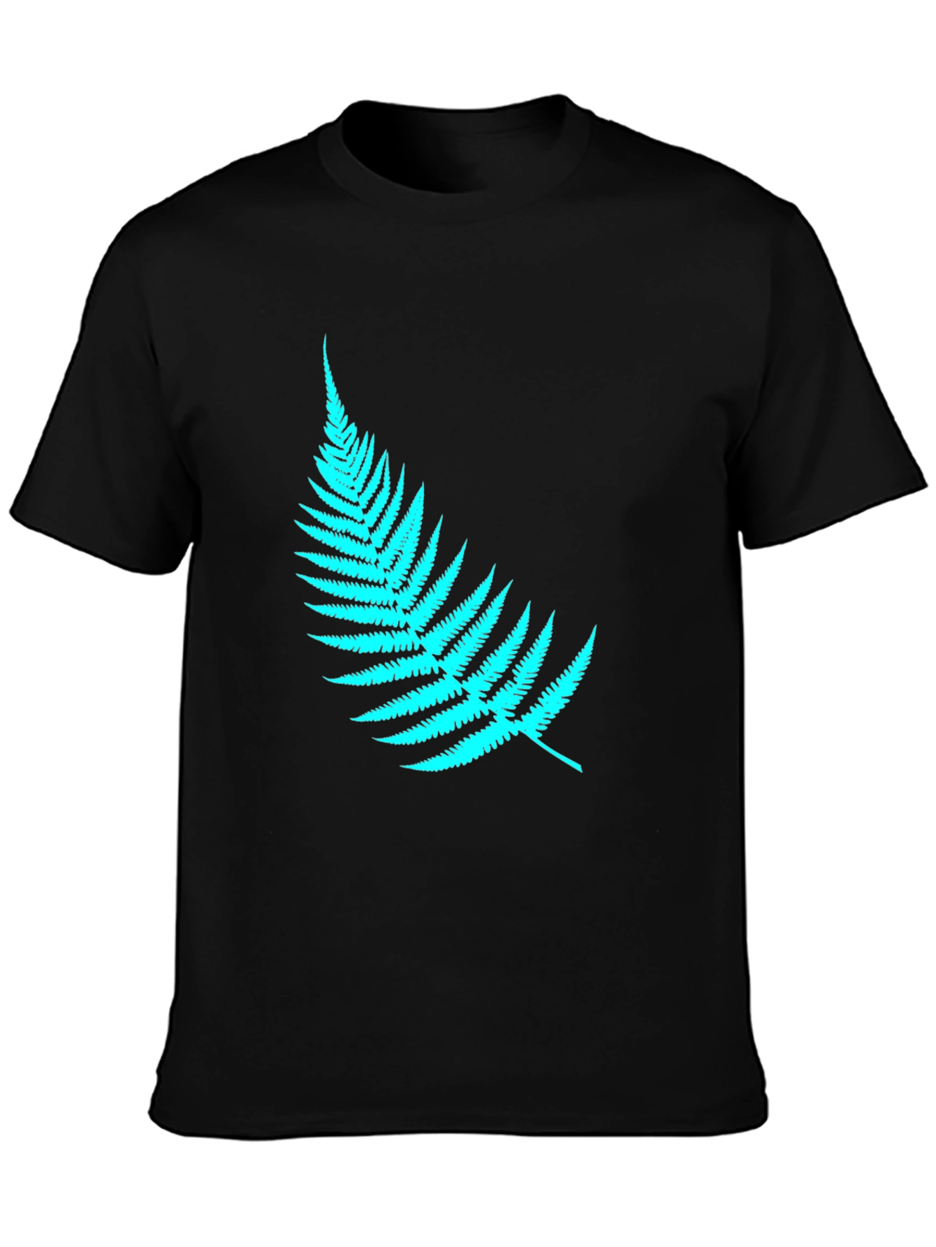 Fern Graphic Black T-Shirt