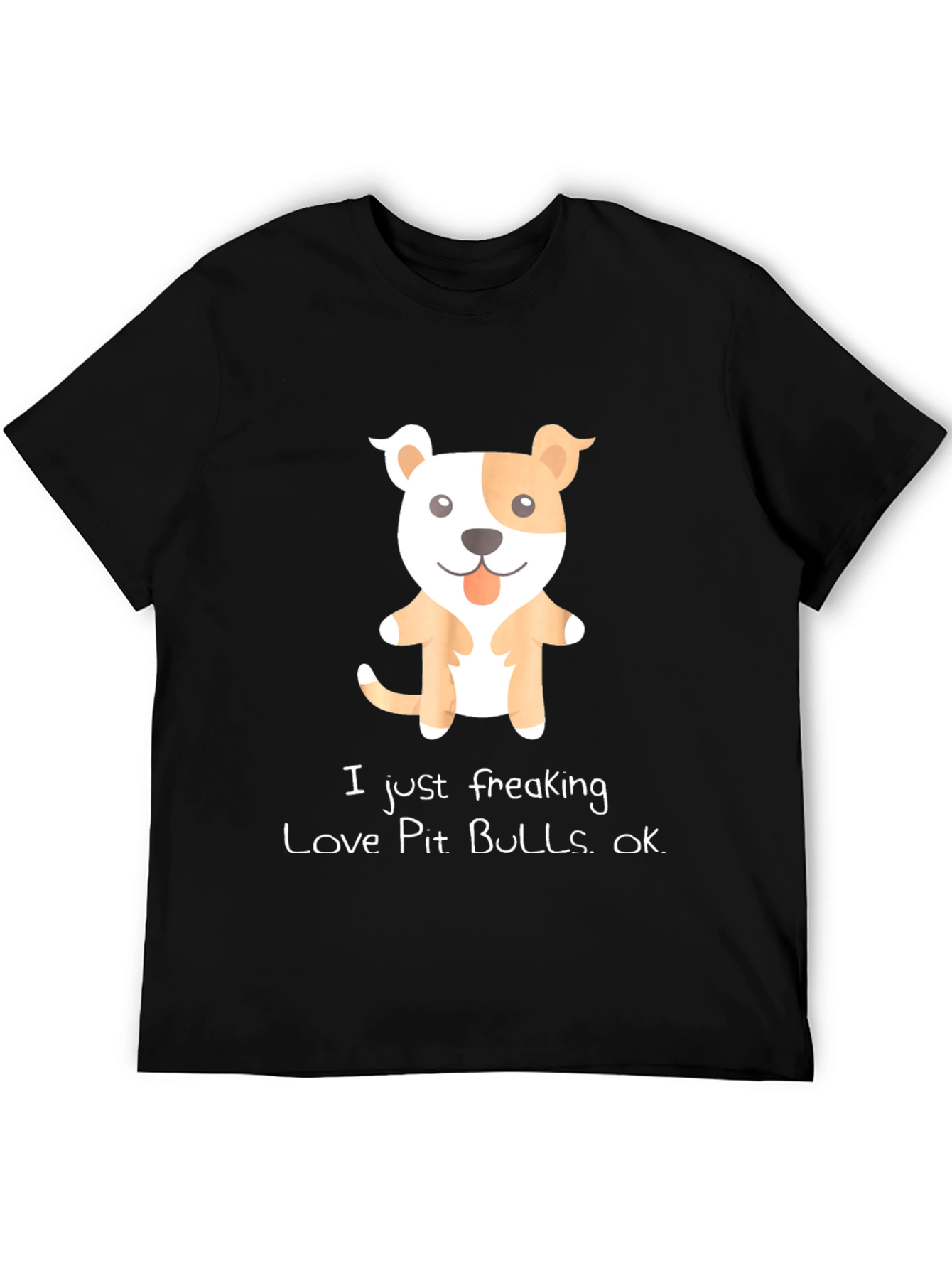 I Love Pit Bulls Graphic Tee