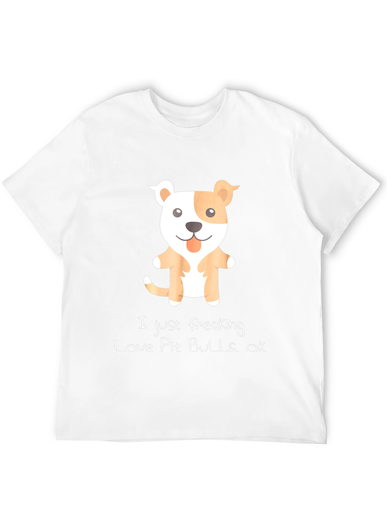 I Love Pit Bulls Graphic Tee