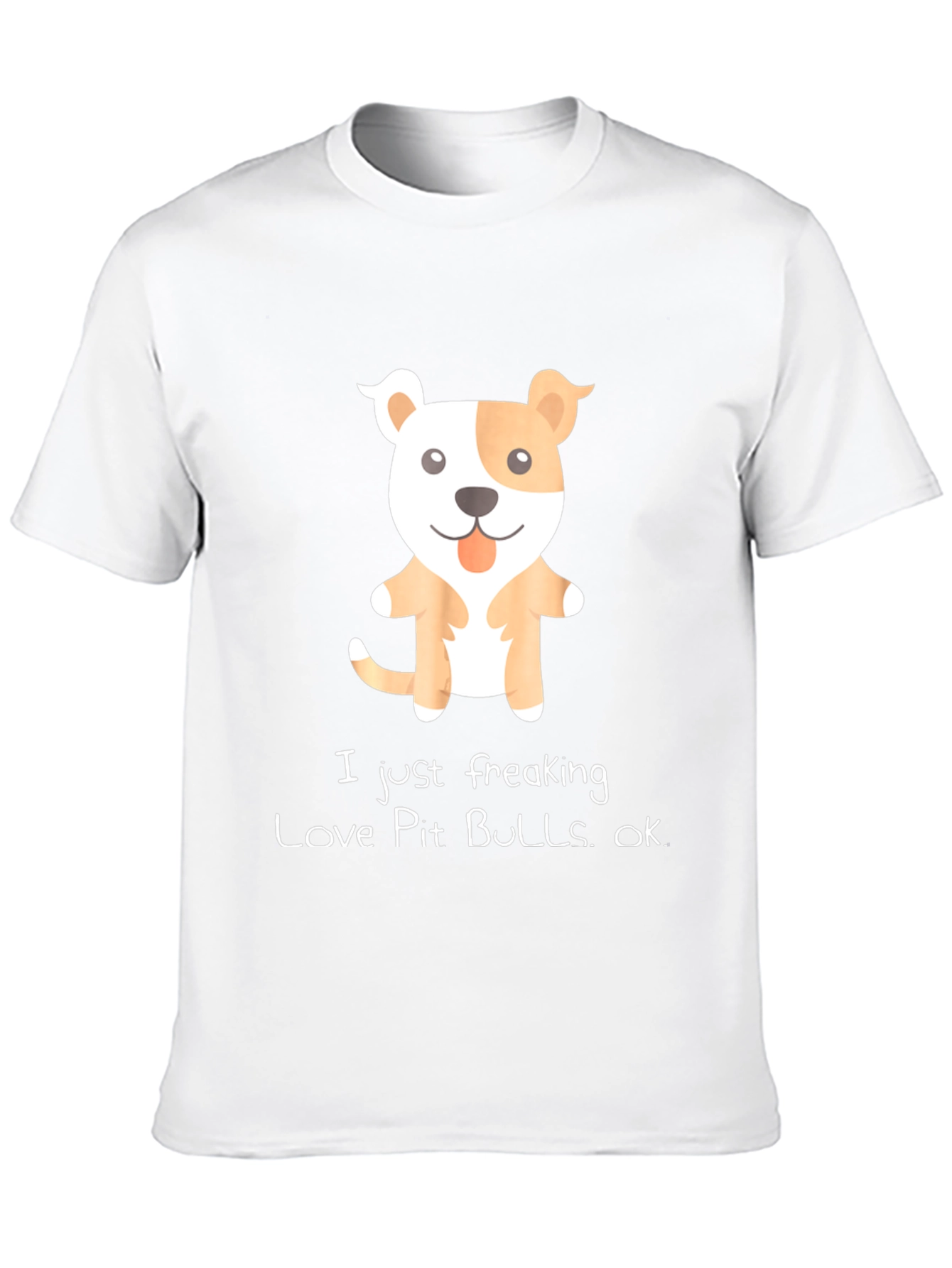 I Love Pit Bulls Graphic Tee