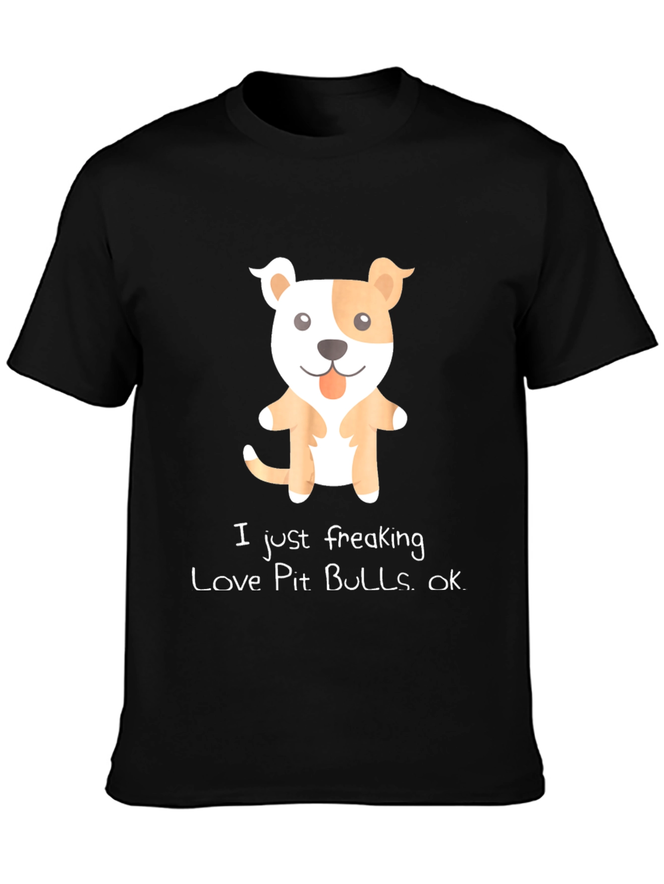 I Love Pit Bulls Graphic Tee