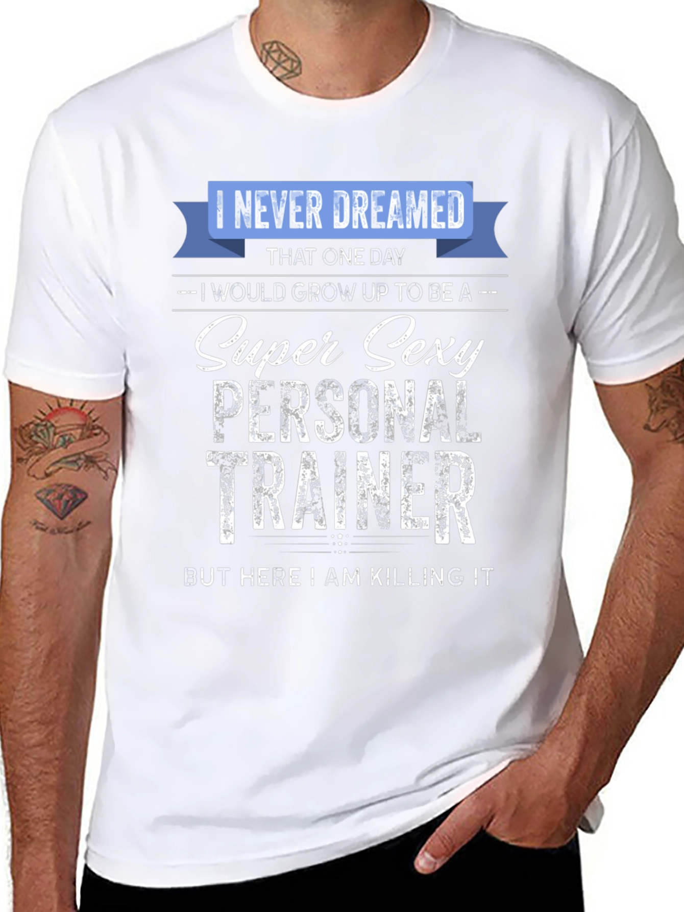 Super Sexy Personal Trainer Graphic T-Shirt