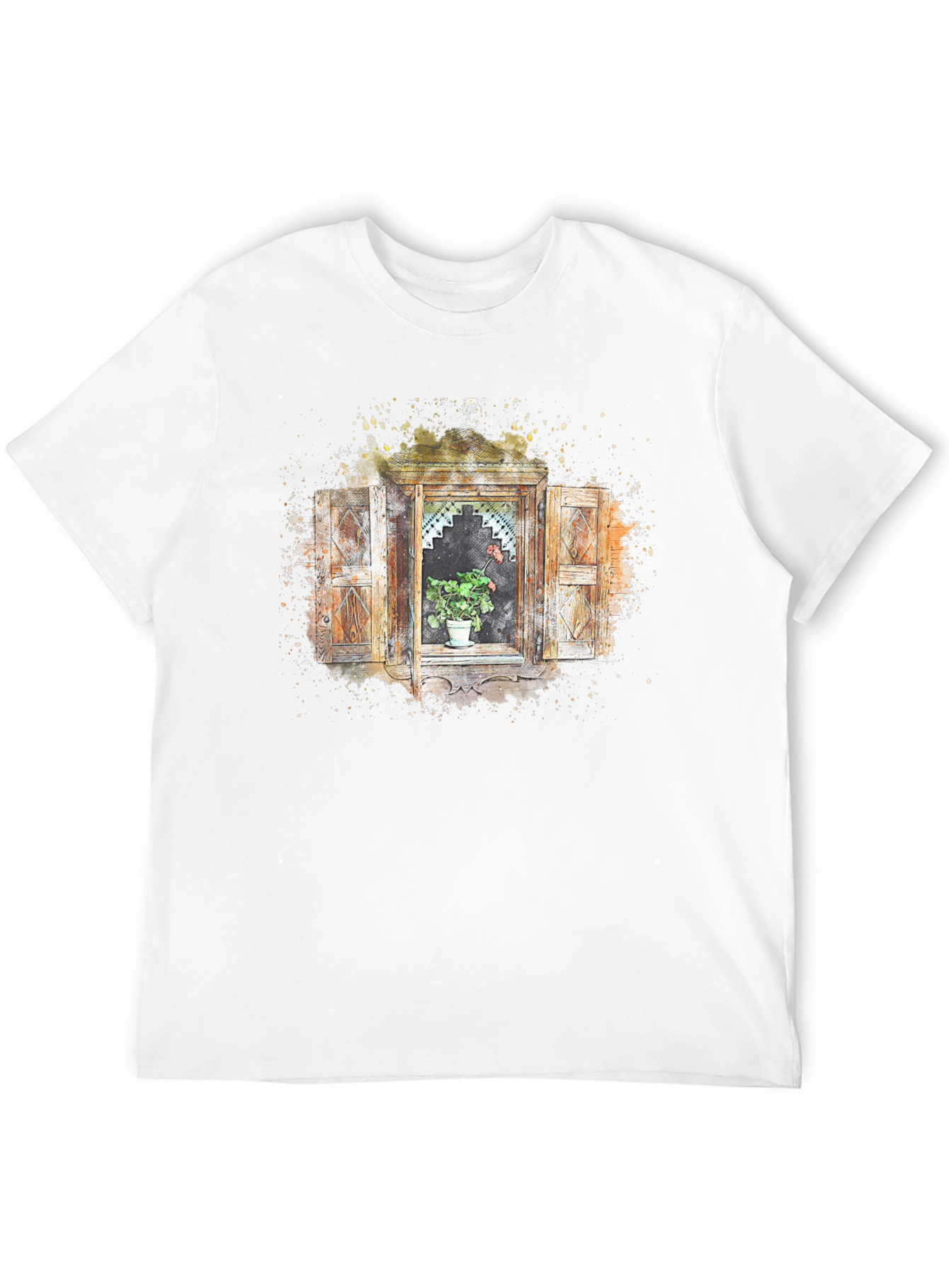 Watercolor Window T-Shirt