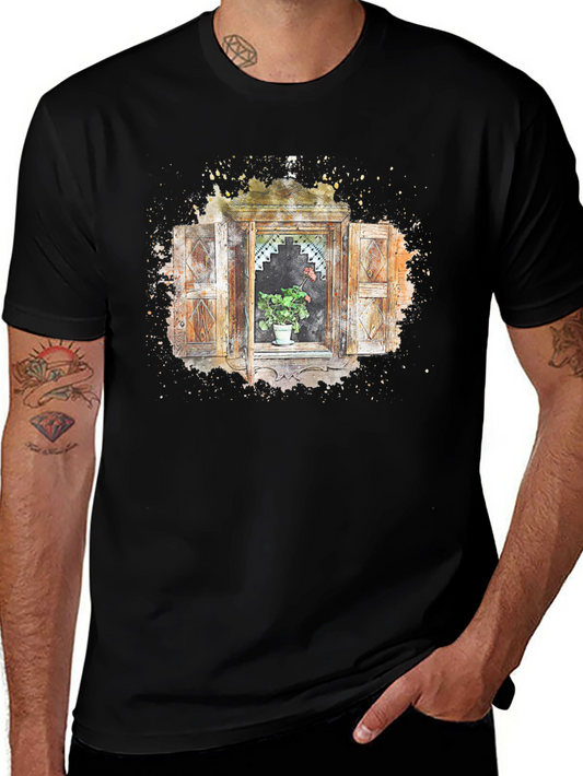 Watercolor Window T-Shirt