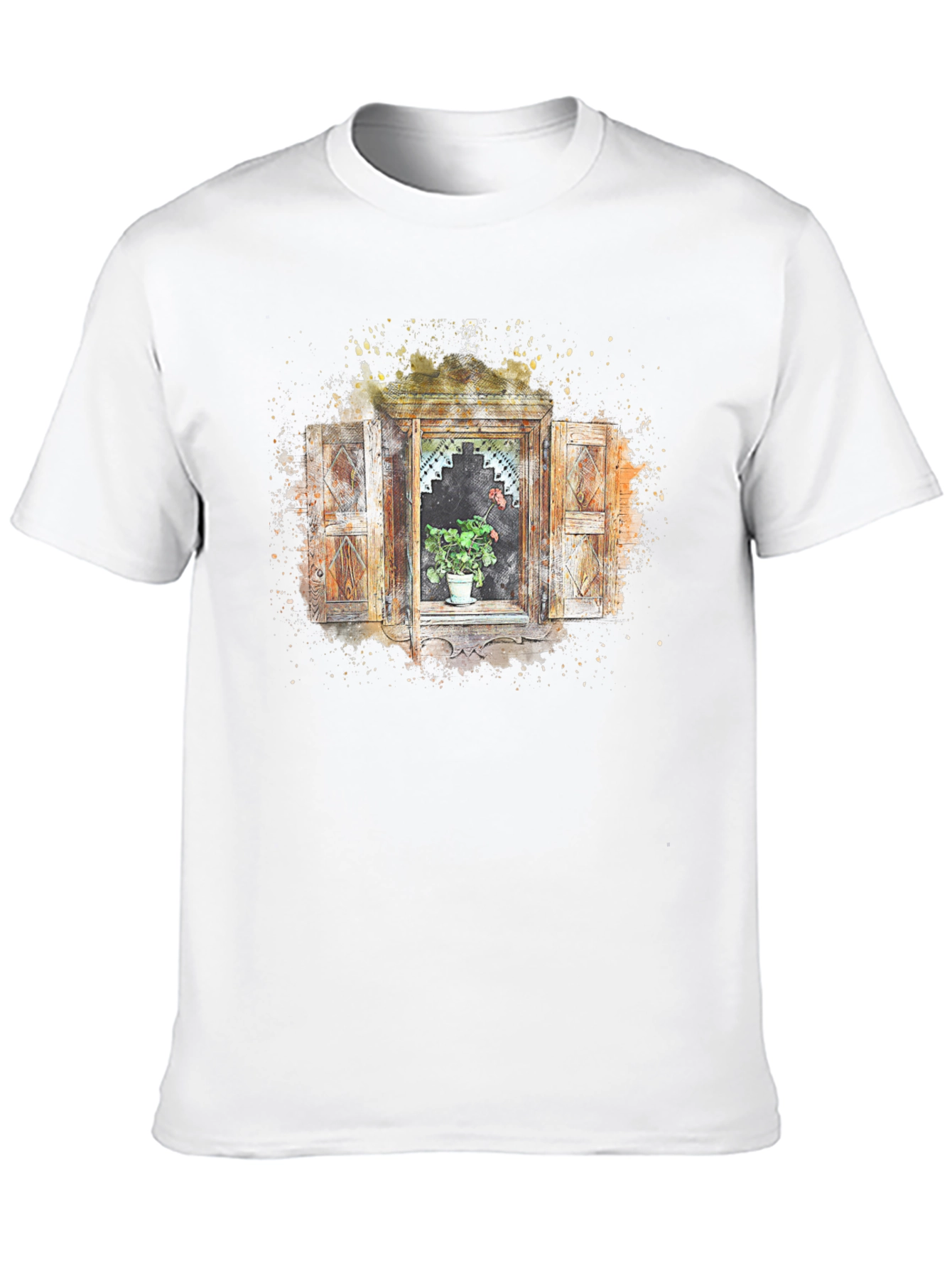 Watercolor Window T-Shirt