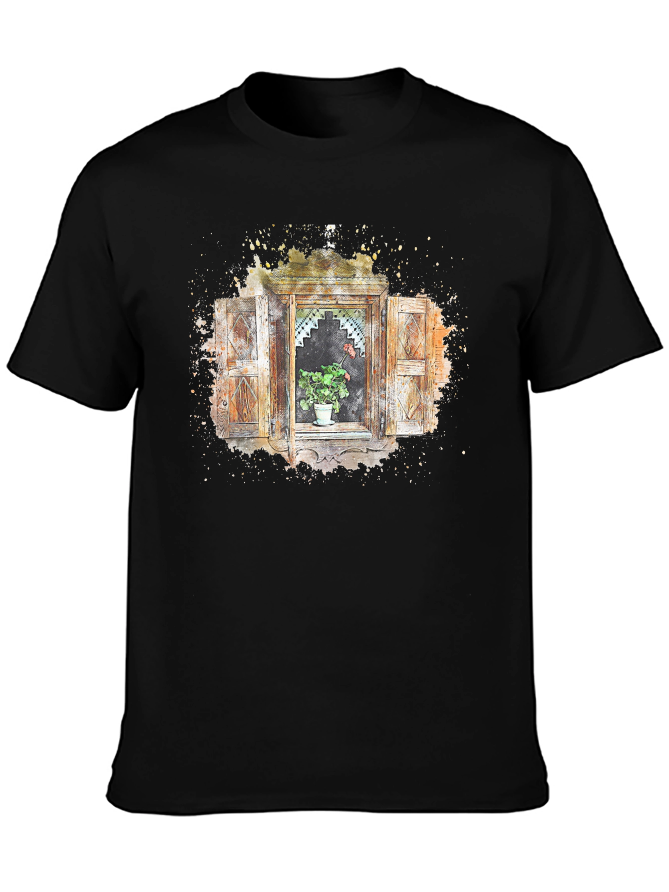 Watercolor Window T-Shirt