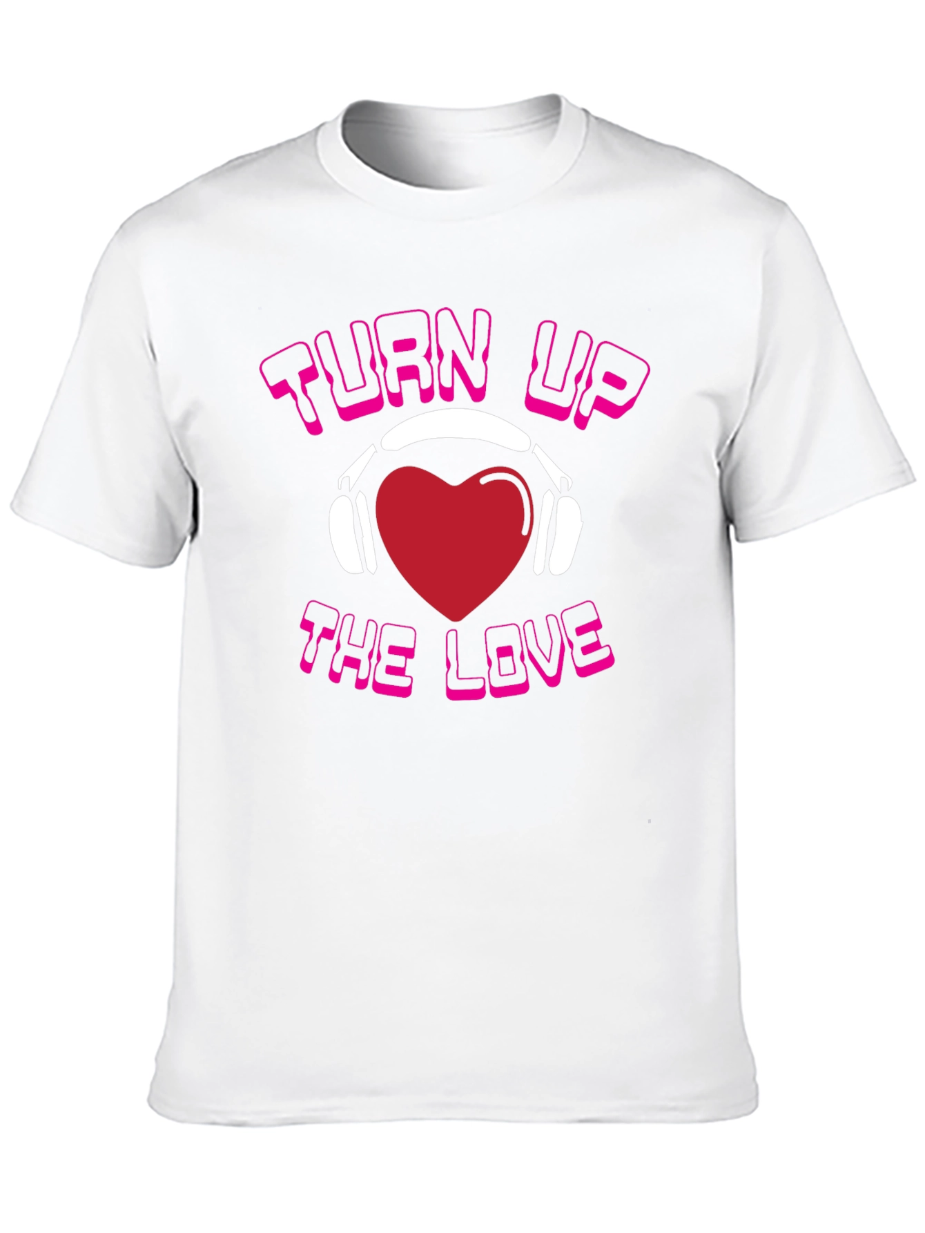 Turn Up The Love Graphic T-Shirt