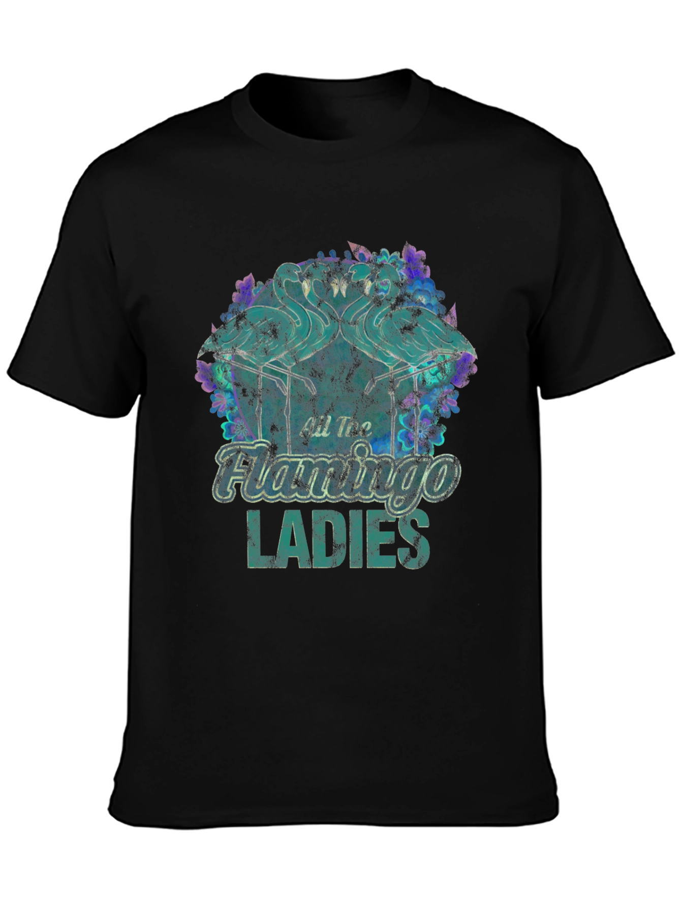 All Too Flamingo Ladies Graphic Tee
