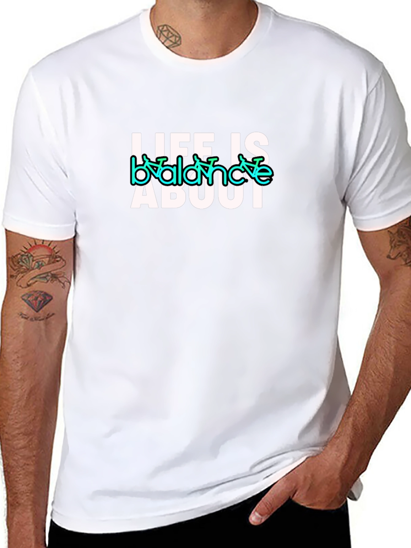 Life is About Balance Graphic Tee