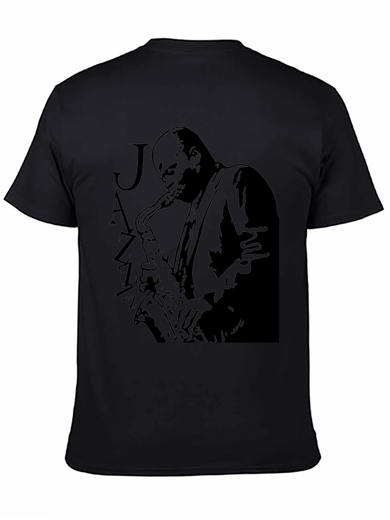 Jazz Saxophone Player Graphic T-Shirt