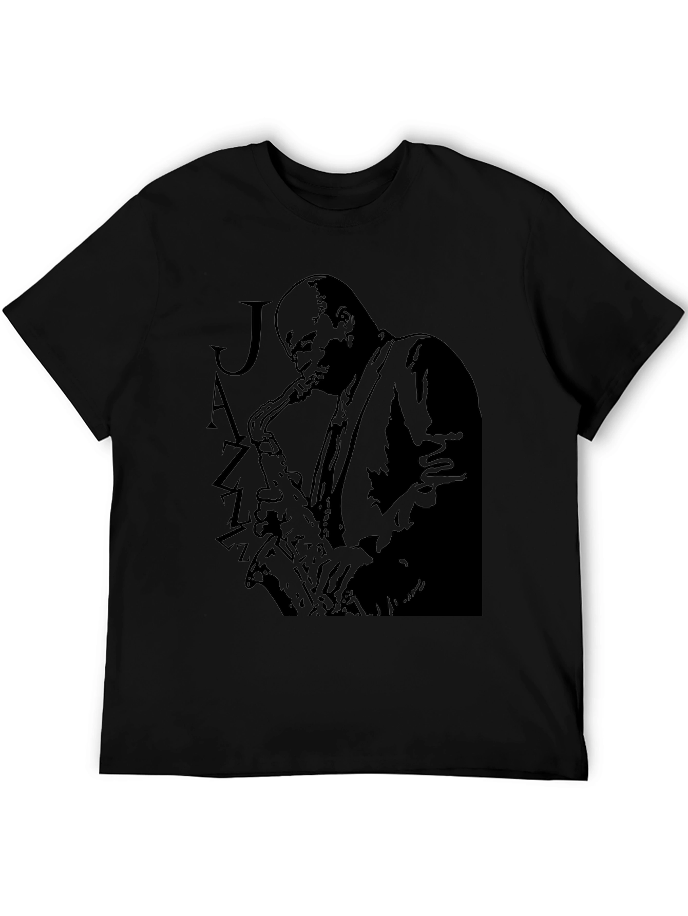 Jazz Saxophone Player Graphic T-Shirt