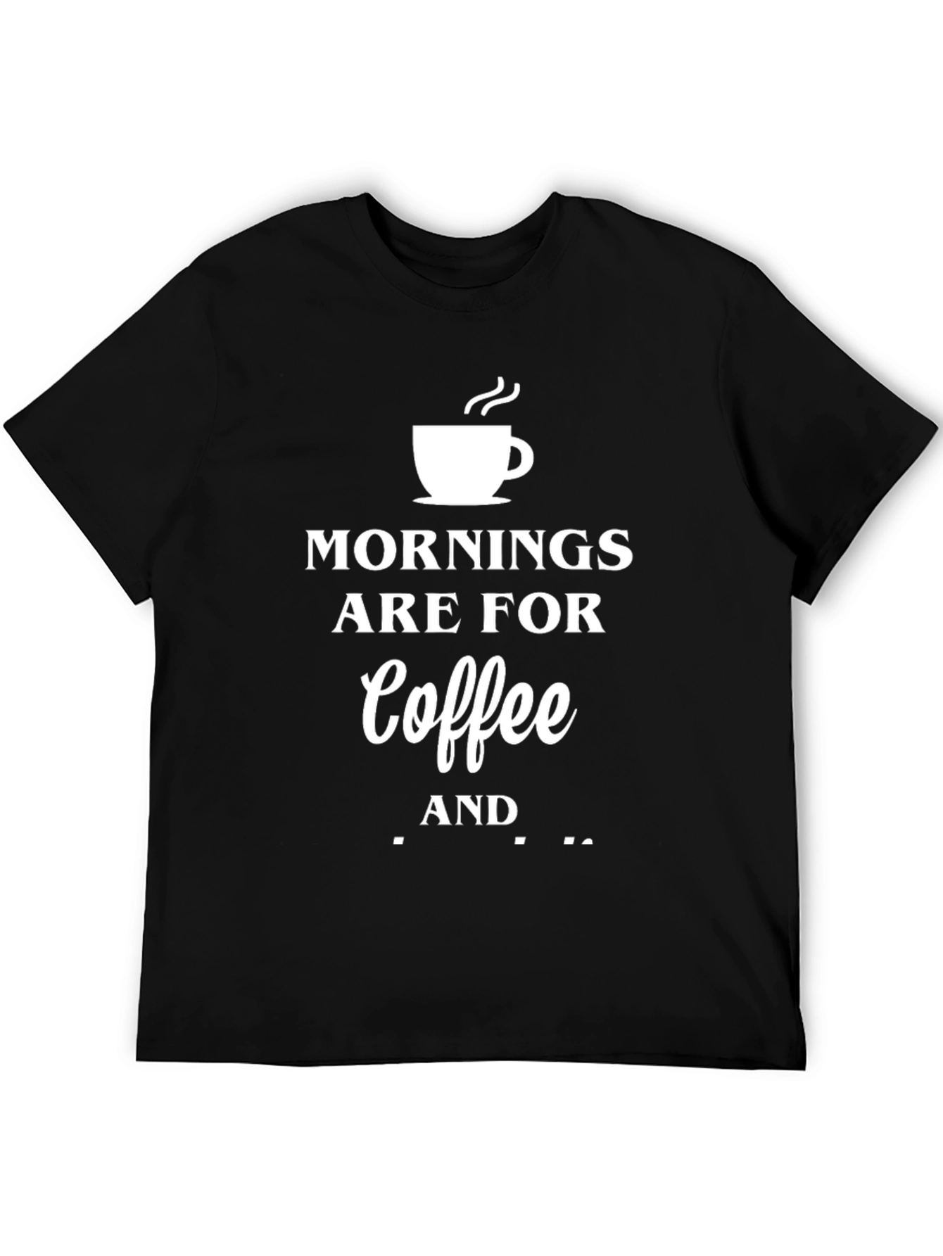 Coffee Lovers Graphic Tee - Morning Rituals Shirt