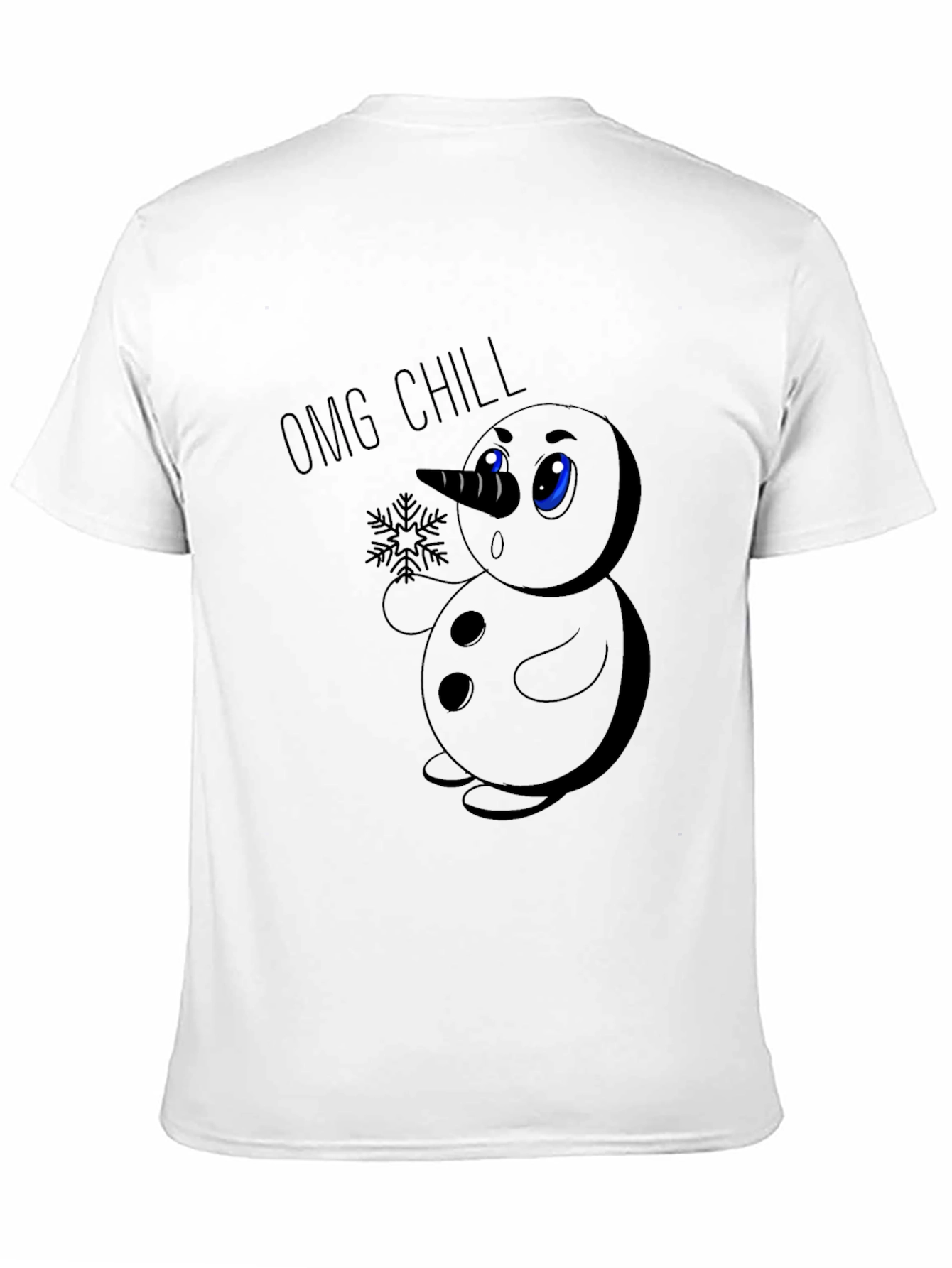 OMG Chill Snowman Graphic Tee