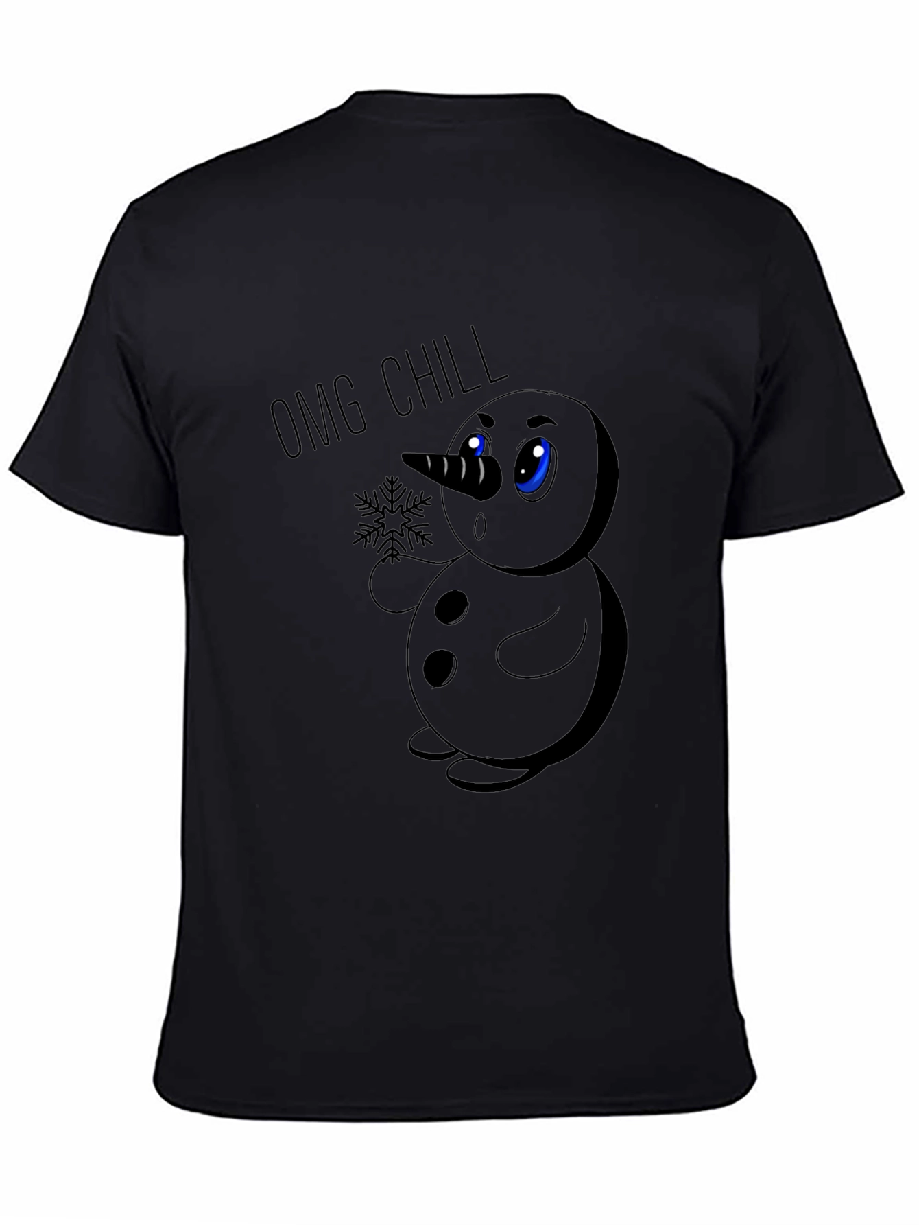 OMG Chill Snowman Graphic Tee