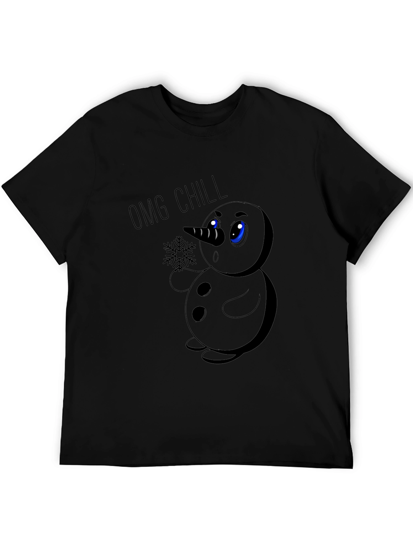OMG Chill Snowman Graphic Tee