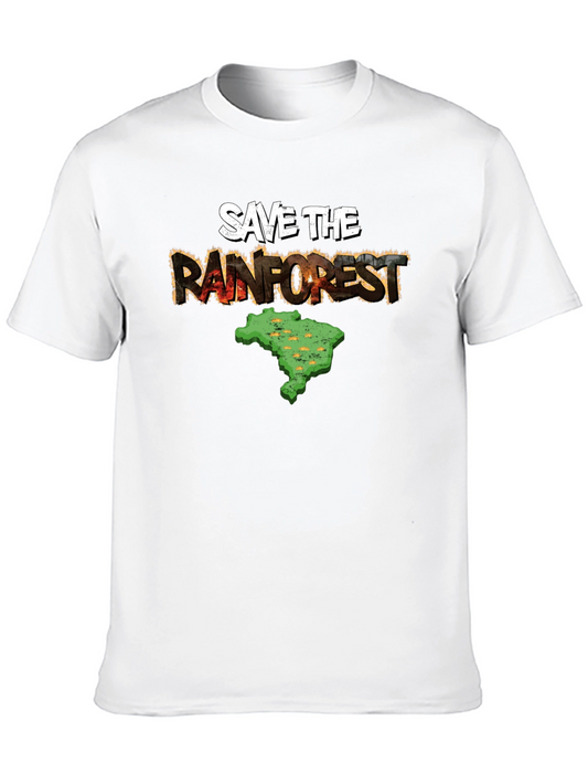 Save the Rainforest T-Shirt - Black