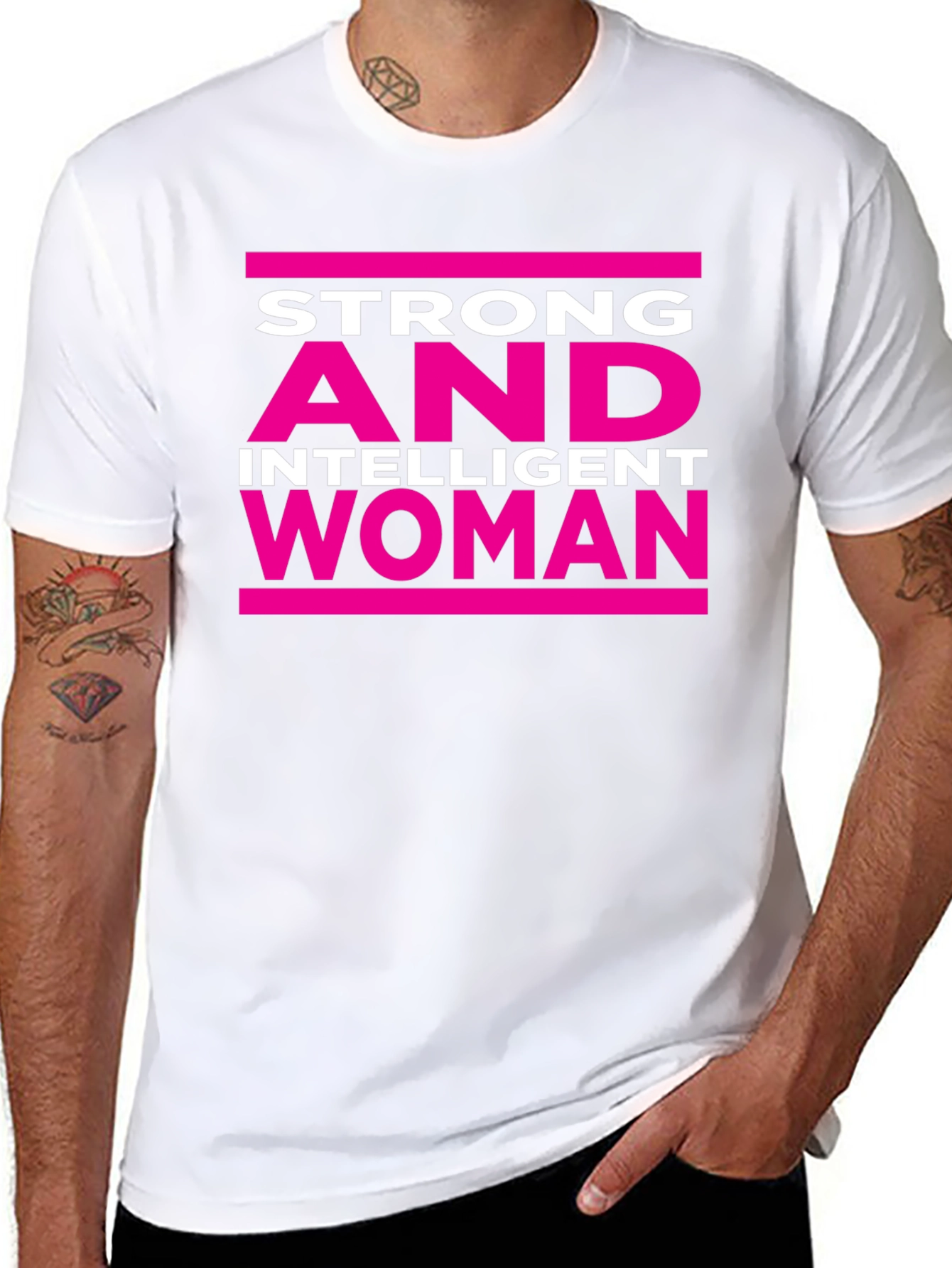 Strong and Intelligent Woman T-Shirt