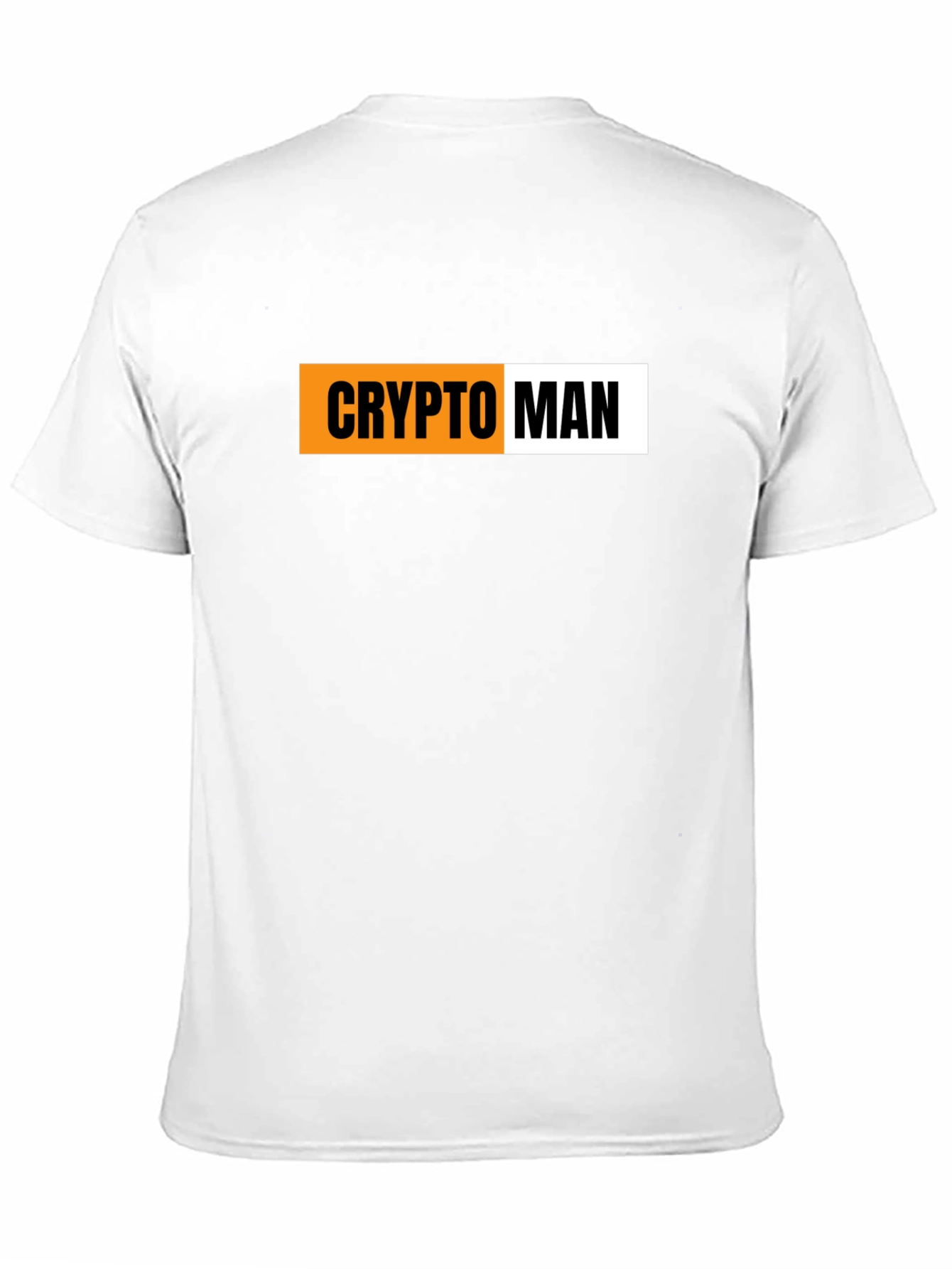 Crypto Man Graphic T-Shirt - Bitcoin Enthusiast Tee