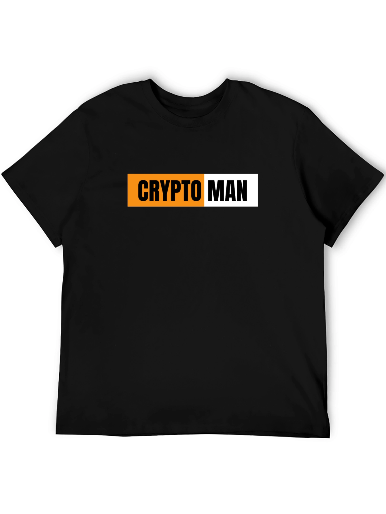 Crypto Man Graphic T-Shirt - Bitcoin Enthusiast Tee