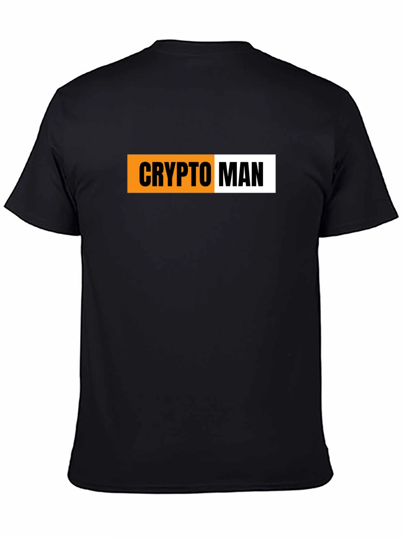 Crypto Man Graphic T-Shirt - Bitcoin Enthusiast Tee