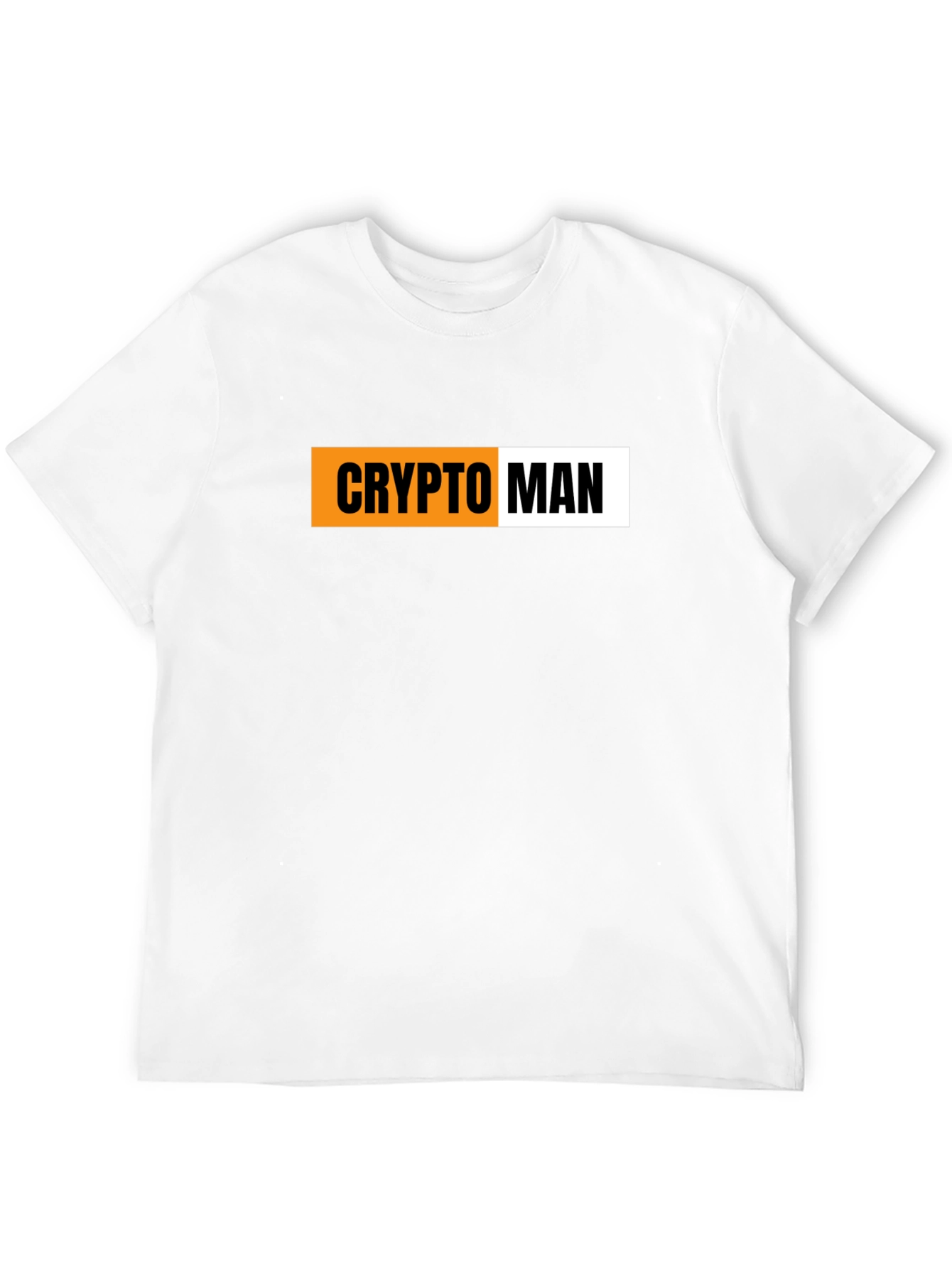 Crypto Man Graphic T-Shirt - Bitcoin Enthusiast Tee