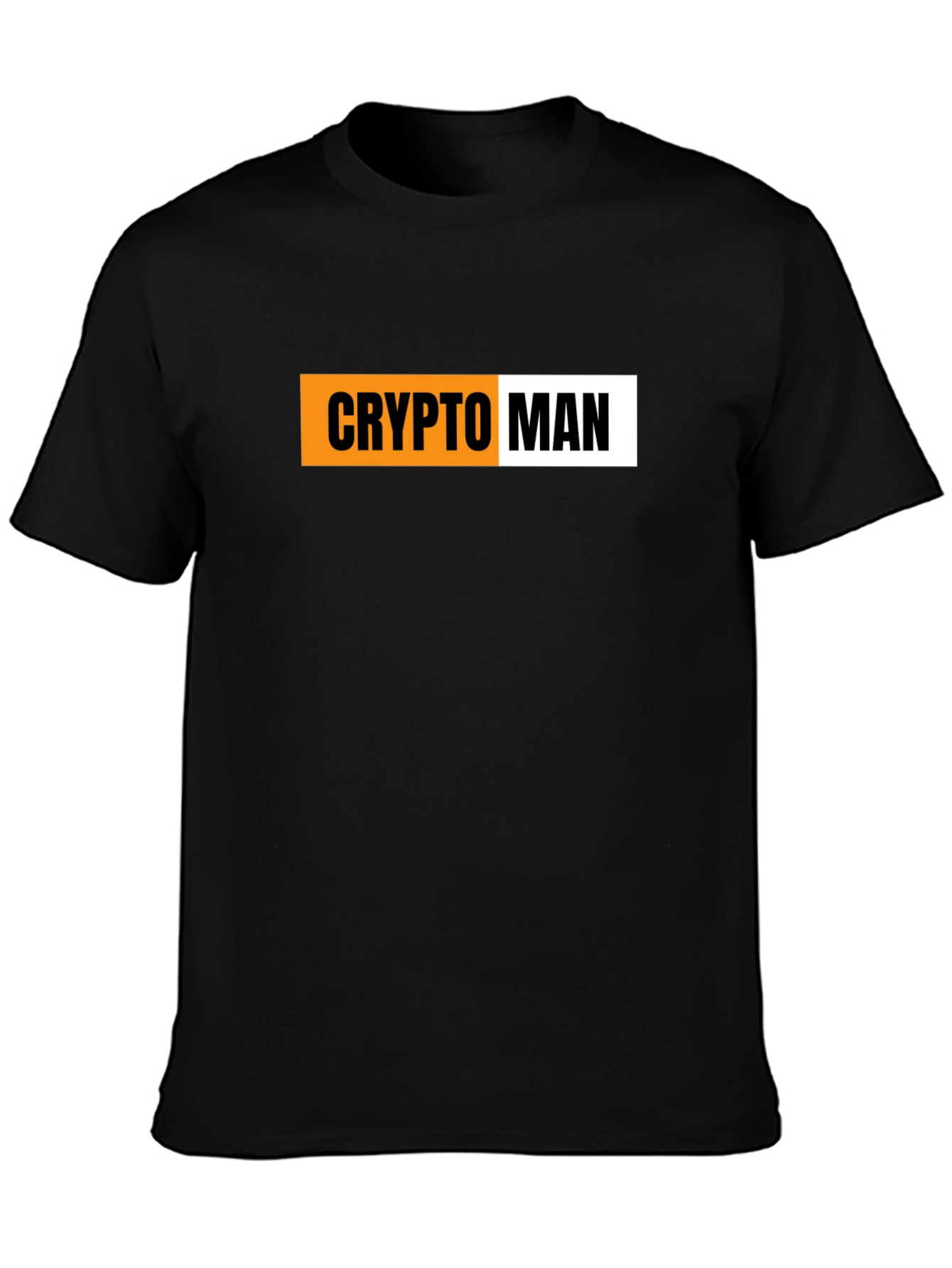 Crypto Man Graphic T-Shirt - Bitcoin Enthusiast Tee
