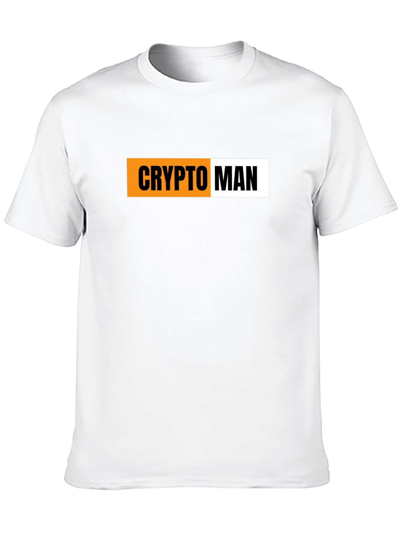 Crypto Man Graphic T-Shirt - Bitcoin Enthusiast Tee