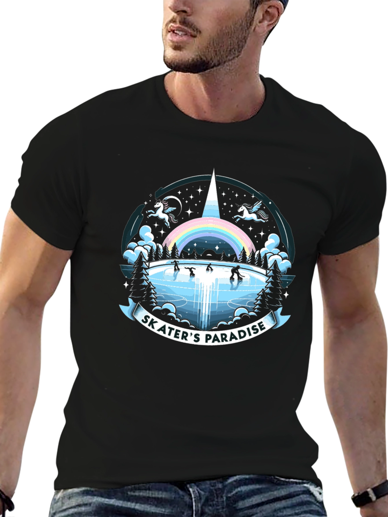 Skaters Paradise Graphic T-Shirt
